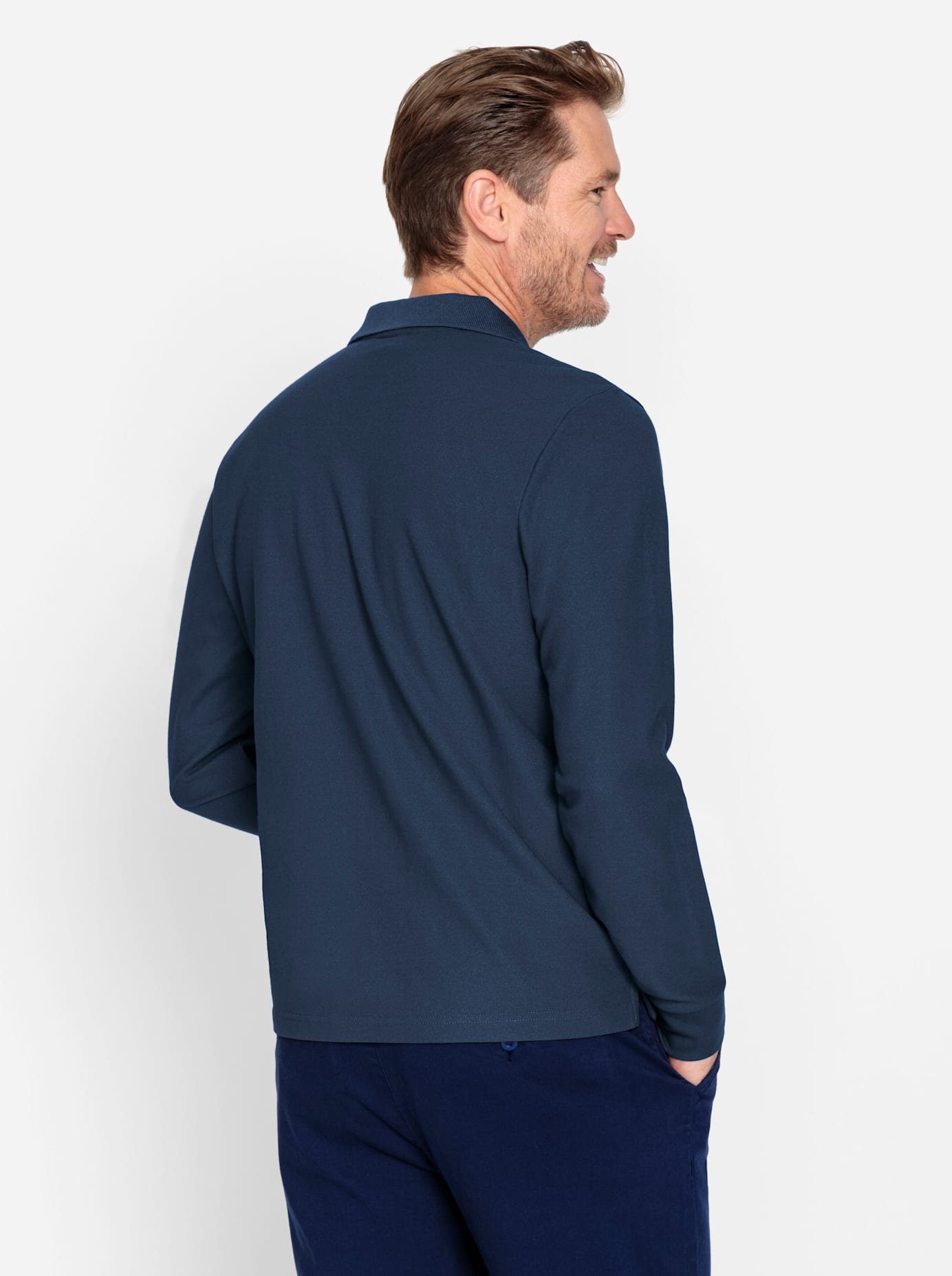 Catamaran Poloshirt met lange mouwen (1-delig)
