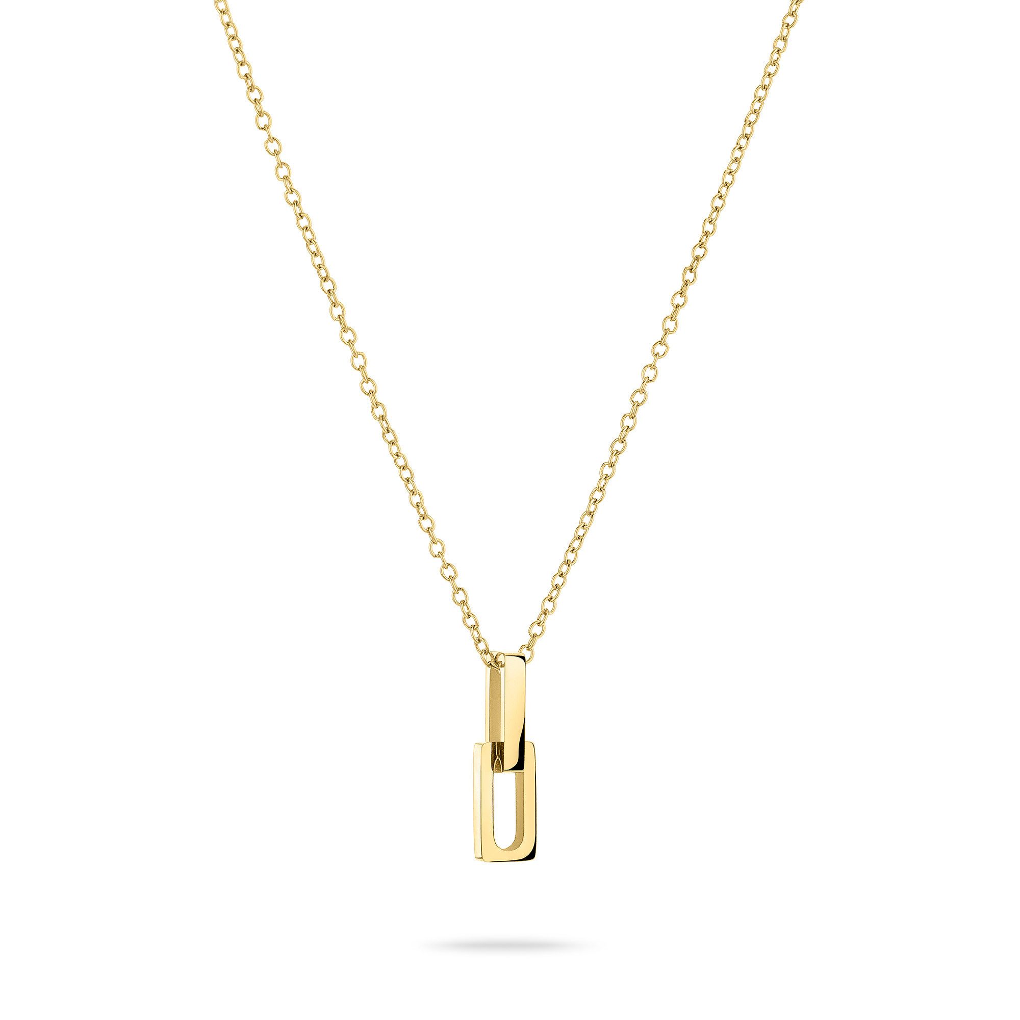 Liebeskind Berlin Ketting met hanger Sieraden Geschenk Roestvrijstalen Ketting Feestelijke Mini Schakel