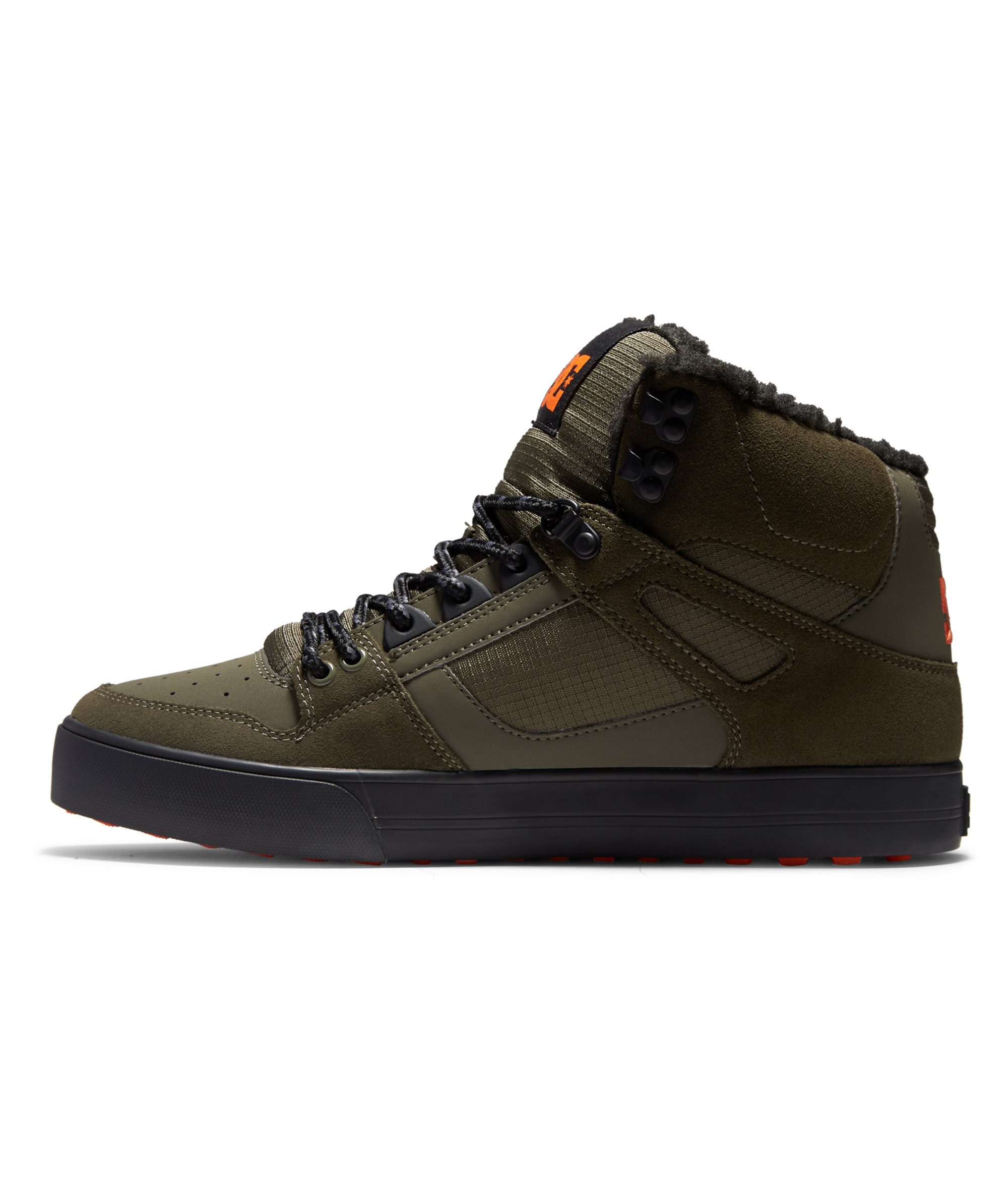 DC Shoes Sneakerboots PURE HIGH-TOP WC WNT Winterschoenen, winterlaarzen, veterschoenen, wintersneakers, gevoerd