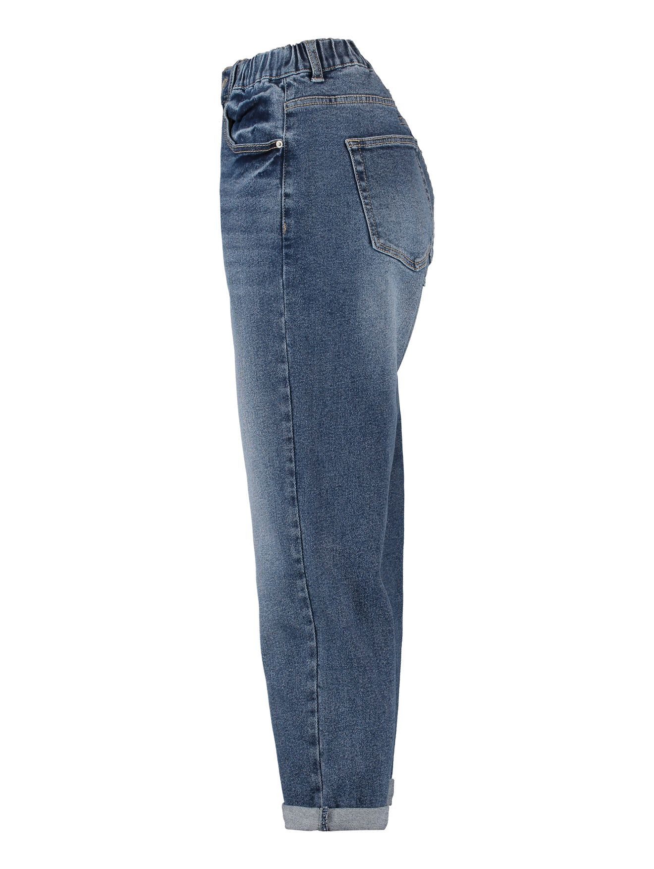 HaILYS High-waist jeans LG HW C JN Mirell met elastiek in de band
