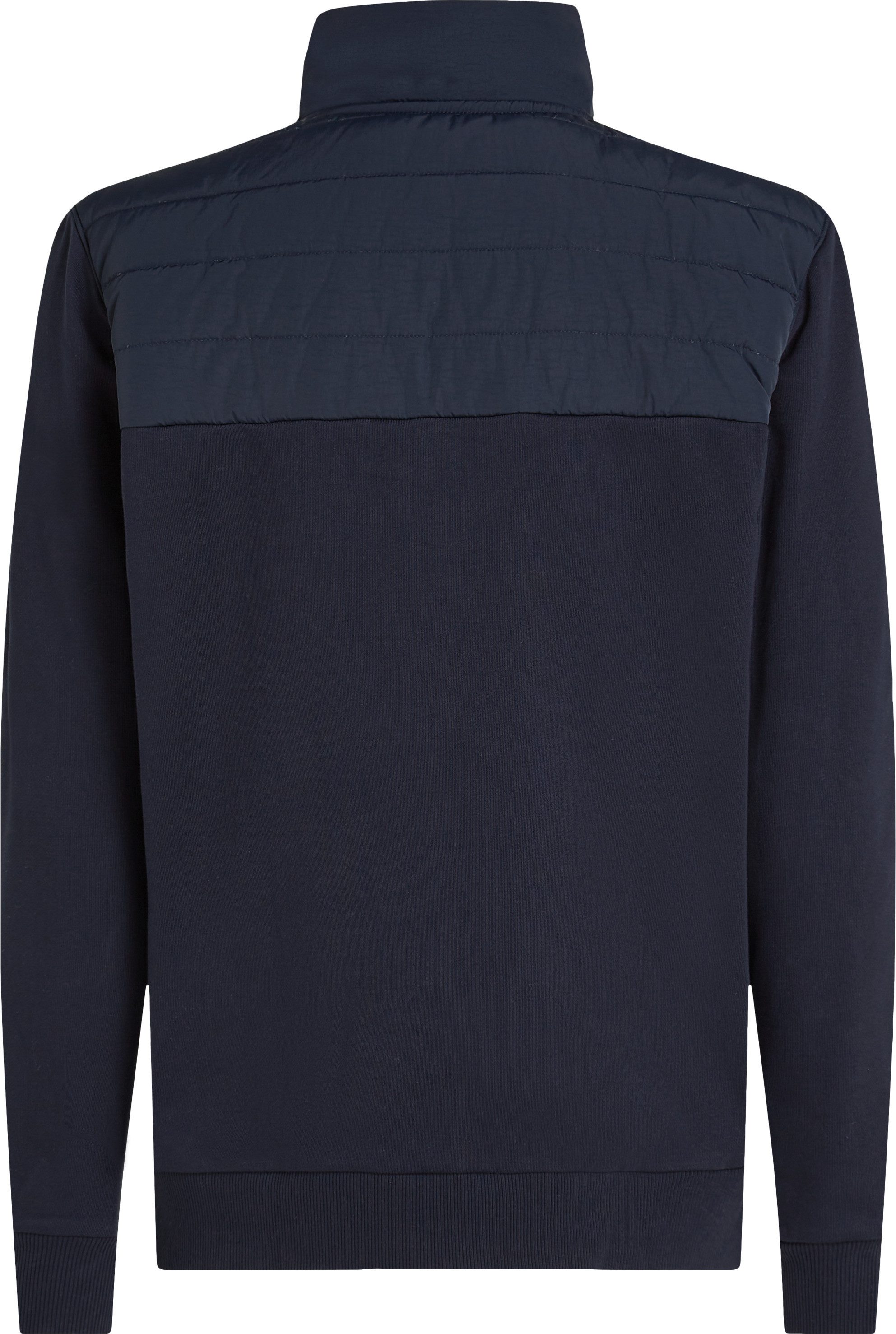 Tommy Hilfiger Jack in collegestijl BT-MIX MEDIA STAND CLLR-B in grote maten, met gestikte inzet aan de voorkant