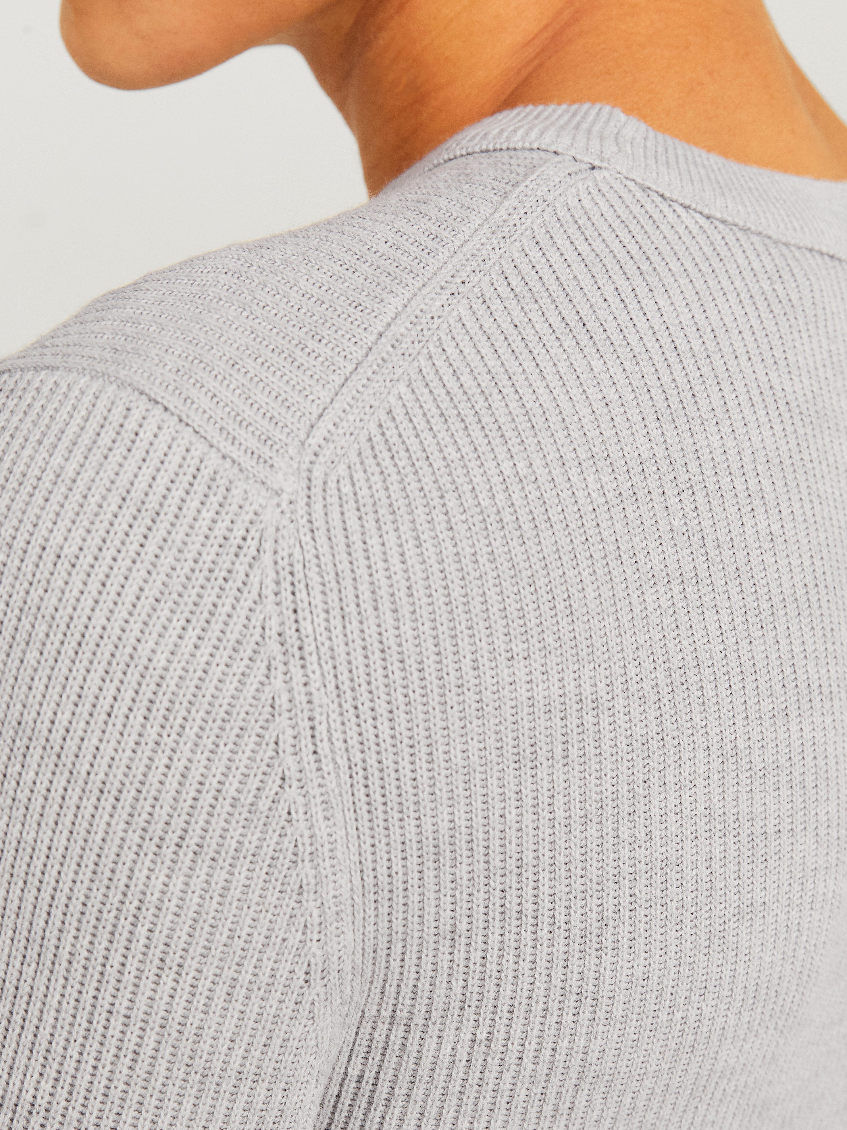 Jack & Jones Trui met ronde hals JJEPERFECT – Trui met onderhoudsvriendelijke kwaliteit structure fit
