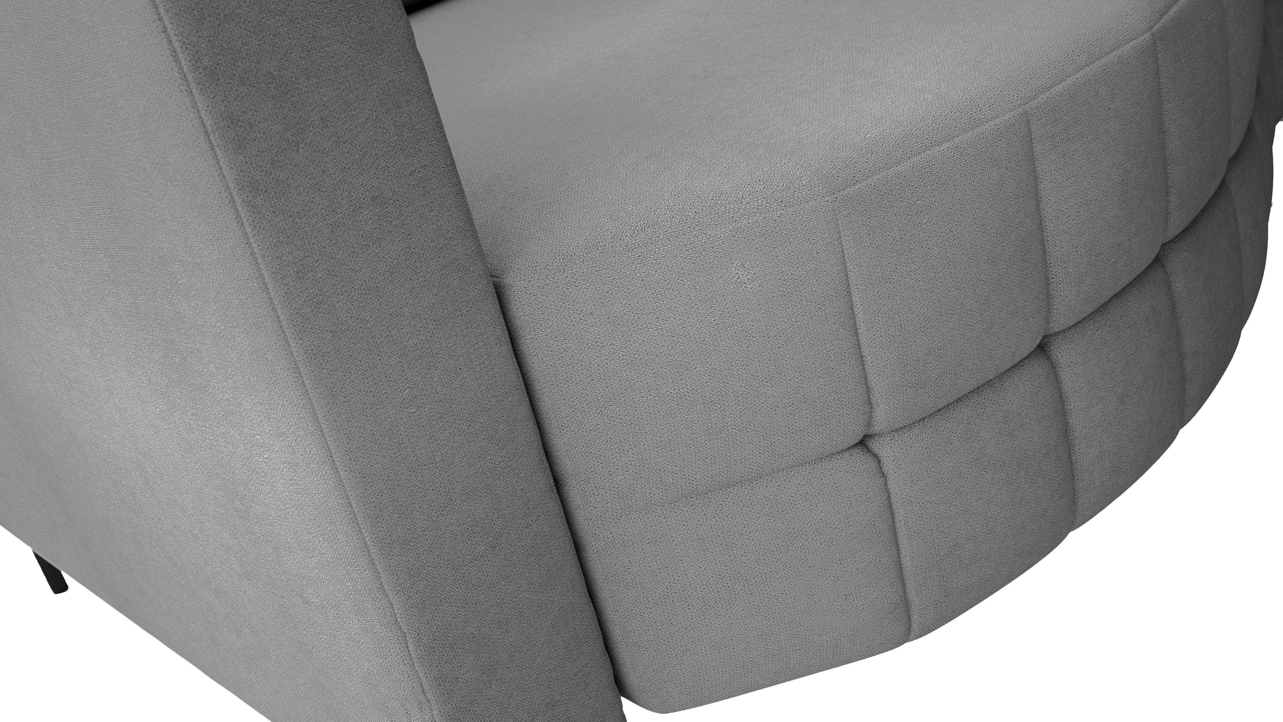 exxpo - sofa fashion Loungebank T wiggy slaapbank met bedfunctie en bedlade, comfortabele bonellvering, super zitcomfort, elegante vormtaal