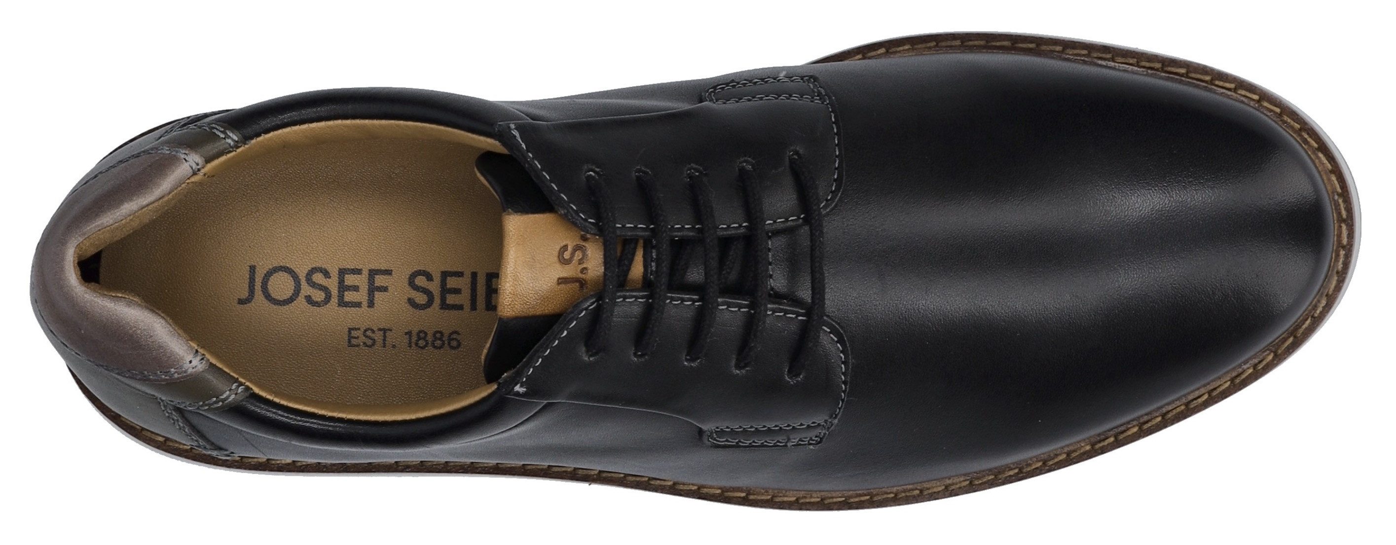 Josef Seibel Veterschoenen Stuart 03 , feestdag schoen, zakelijke schoen, comfort schoen in breedte g (breed)