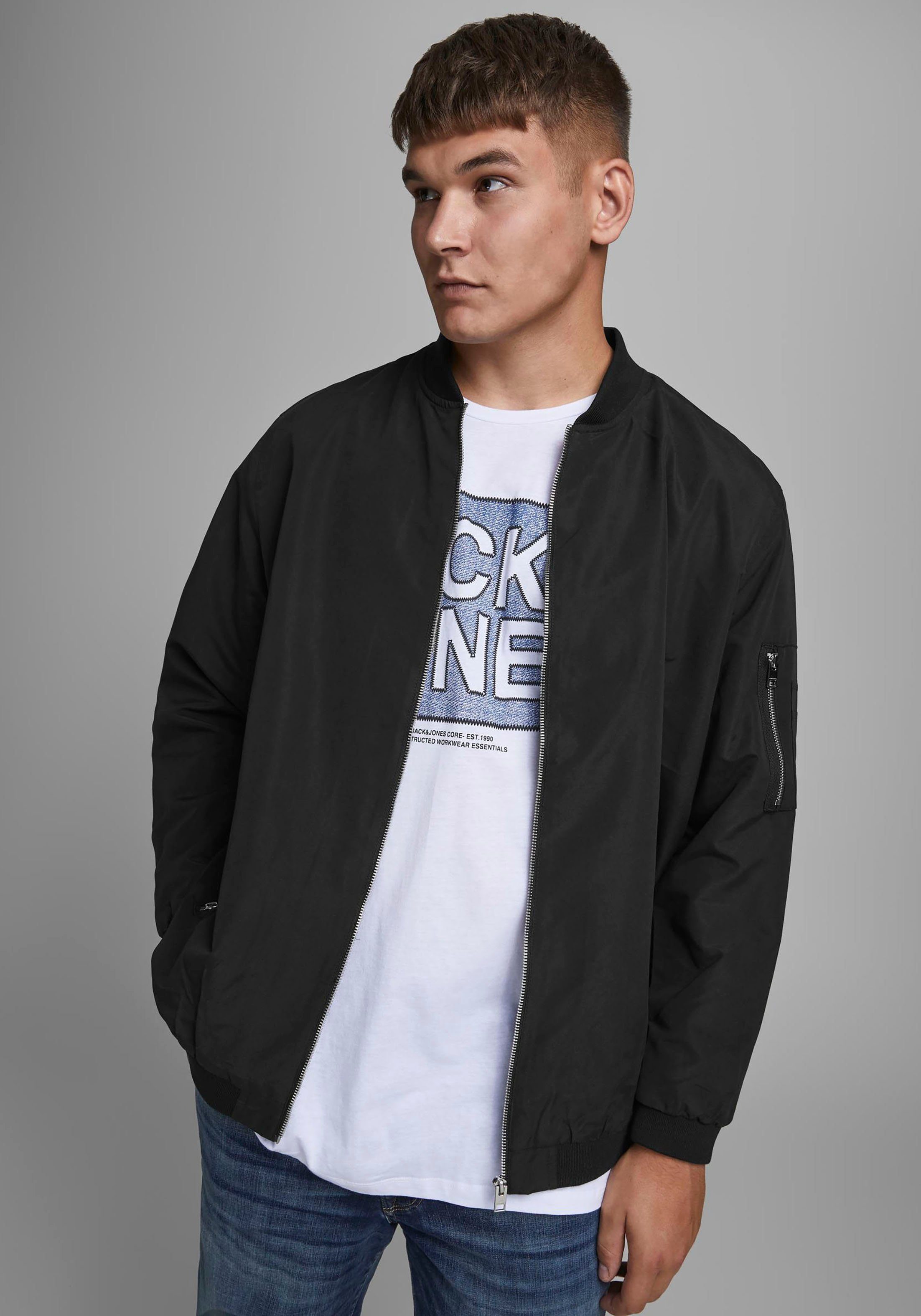 Jack & Jones PlusSize Bomberjack RUSH BOMBER T/m maat 6XL