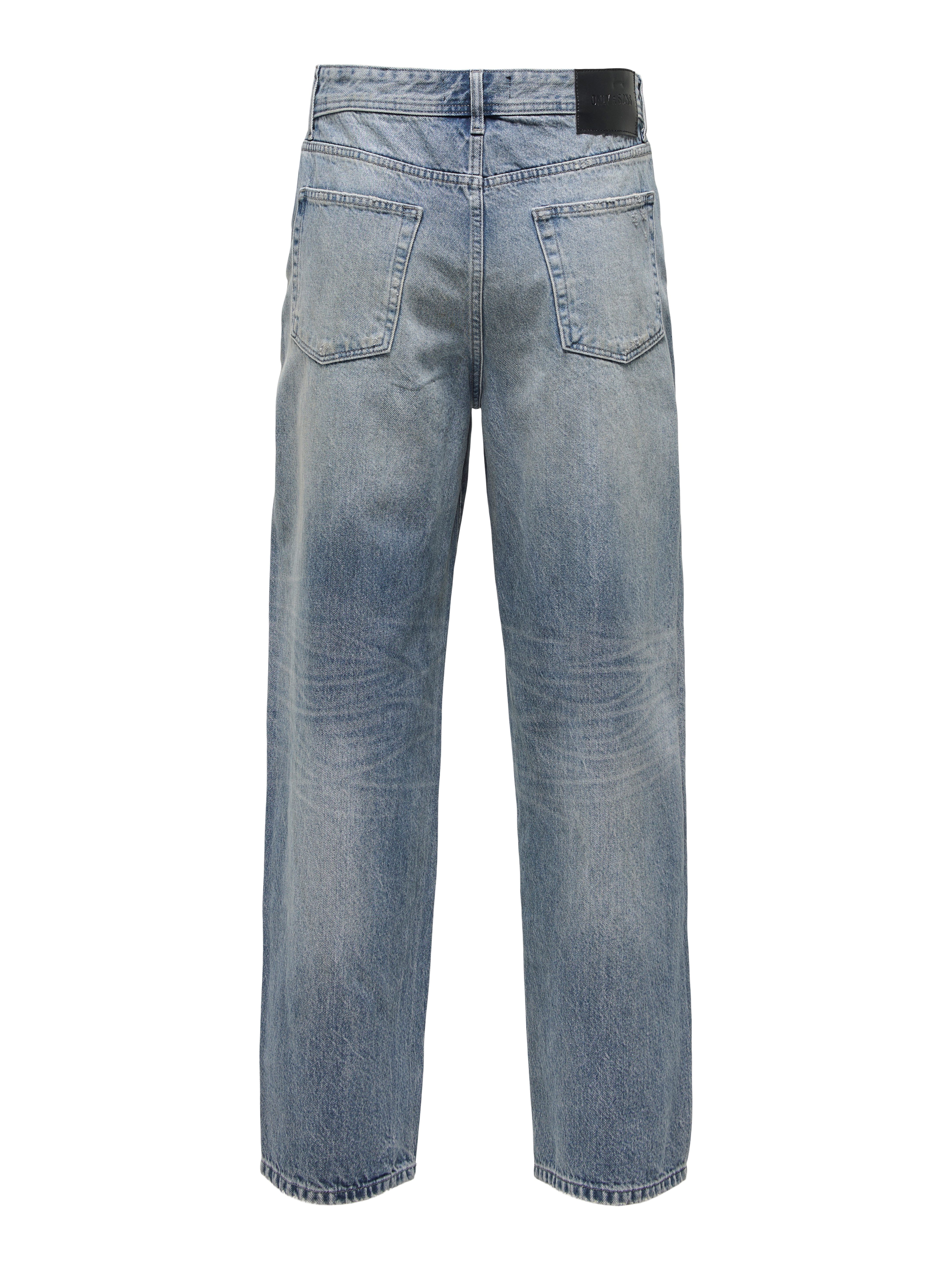ONLY & SONS Loose fit jeans ONSFADE LOOSE WB 6778 A14 DNM NOOS