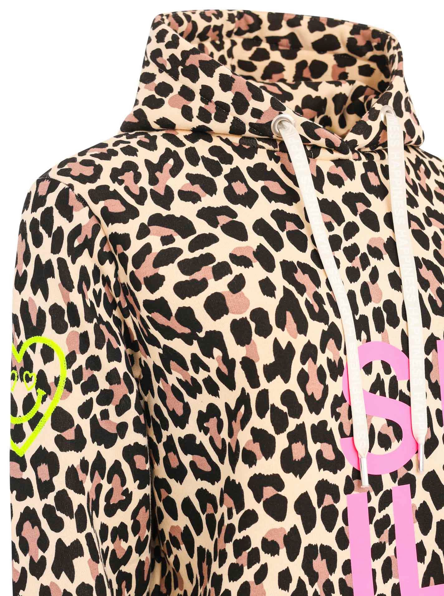 Zwillingsherz Sweater Met SMILE-print