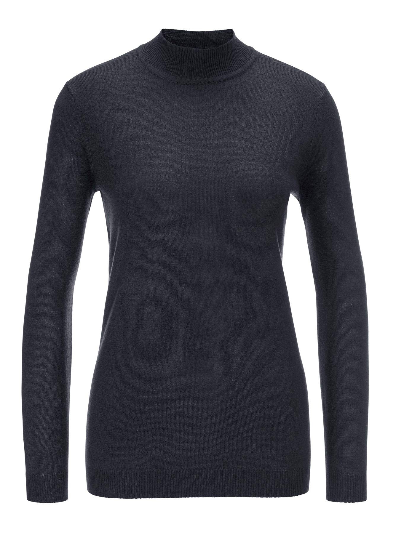 Classic Basics Trui met staande kraag Trui