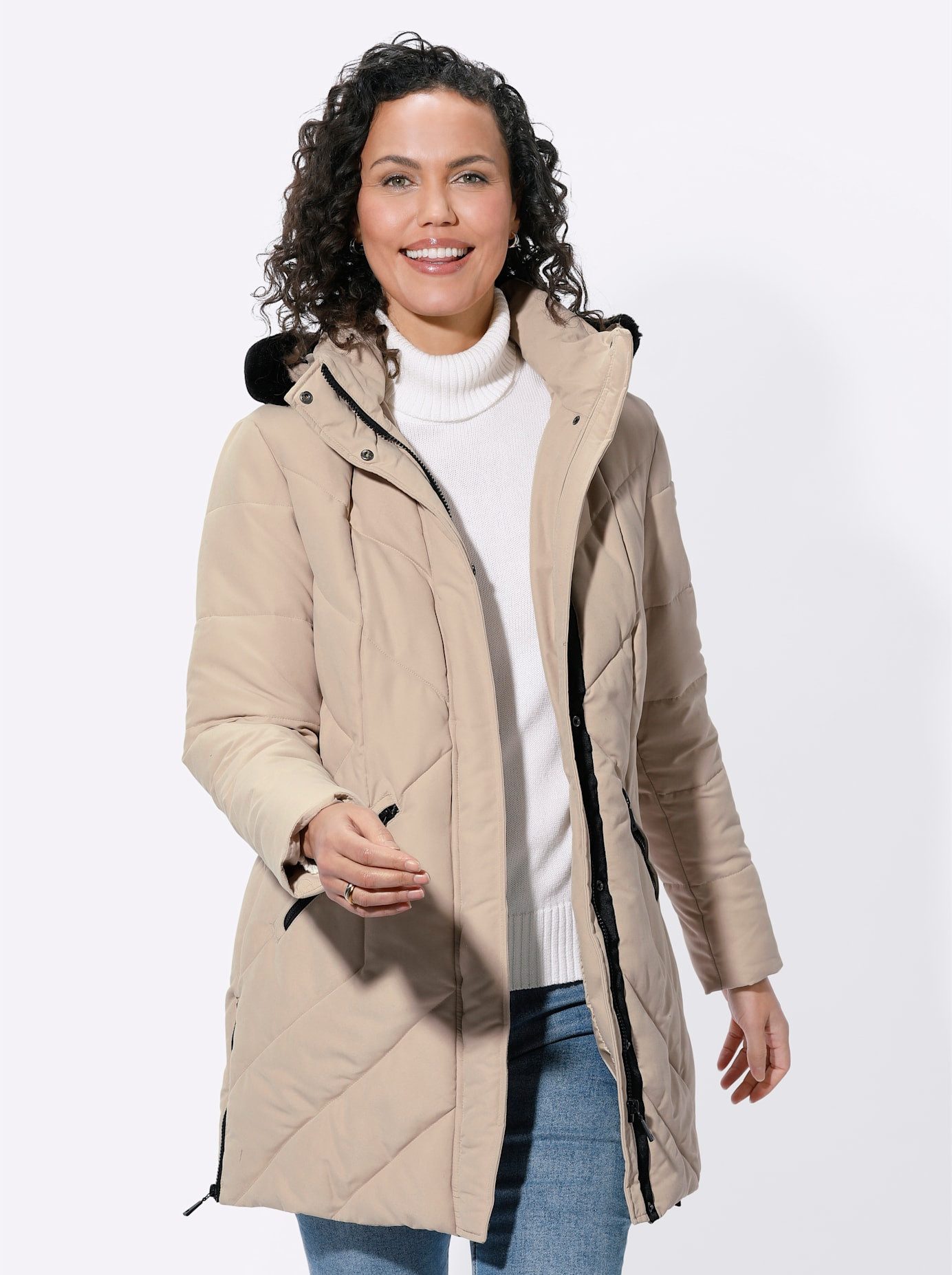 Casual Looks Gewatteerde jas