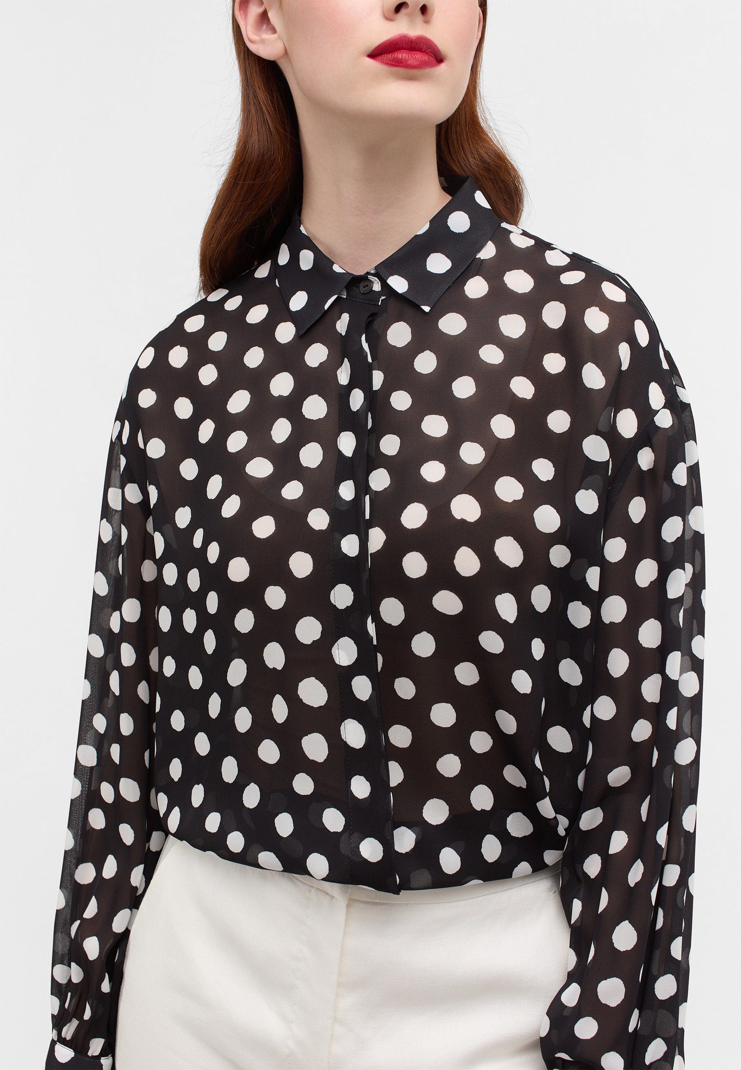 Eterna Overhemdblouse Oversized fit