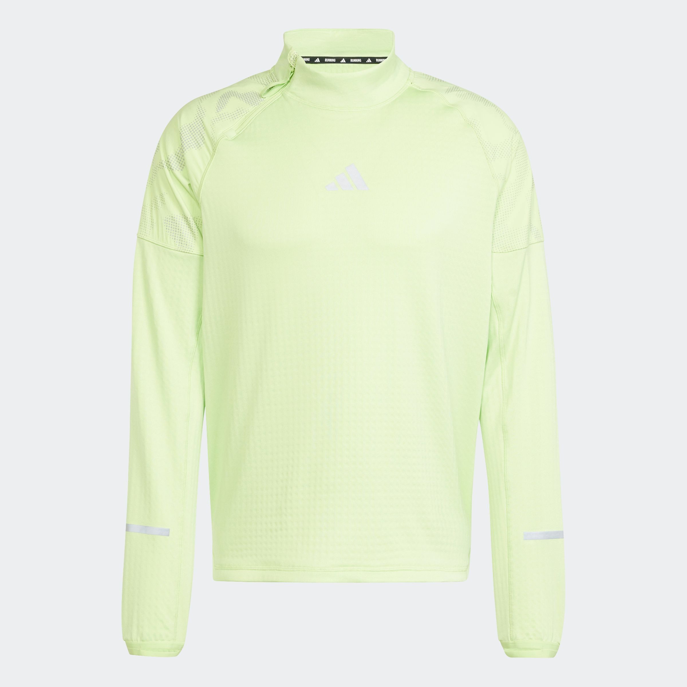 adidas Performance Colshirt ULT HIVIS 1/2 M Running shirt met lange mouwen