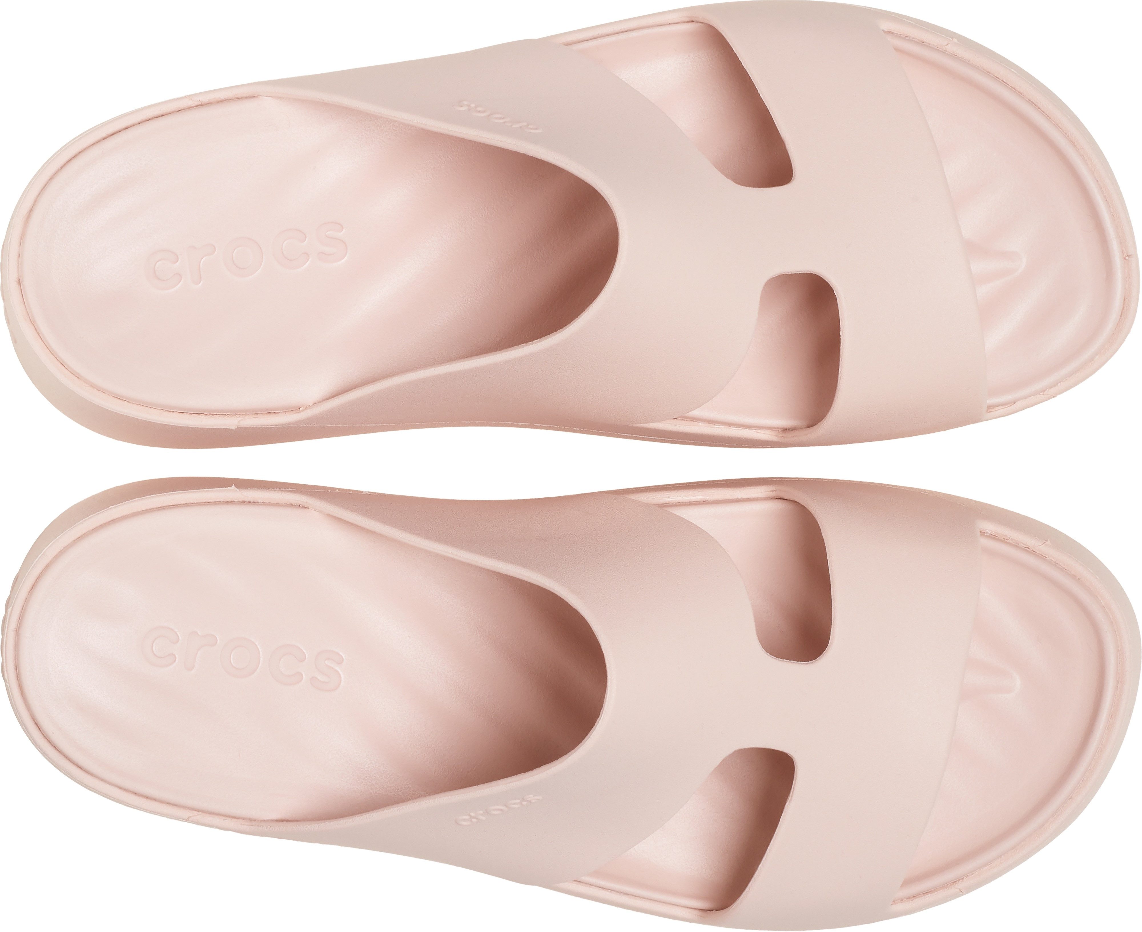 Crocs Badslippers Getaway Platform H-Strap zomerschoen, slippers, badschoen, poolslides, zachte binnenzool