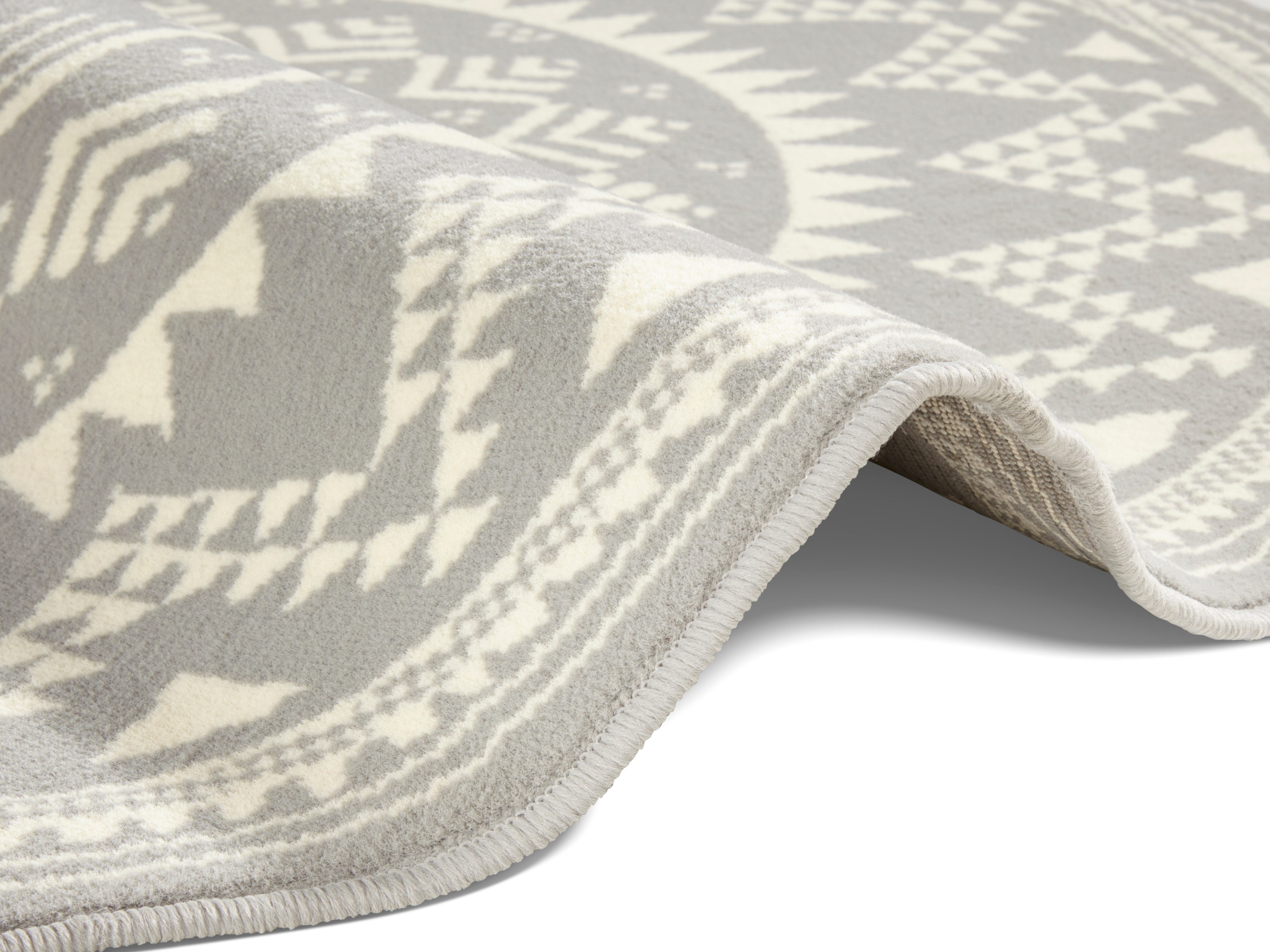 HANSE Home Vloerkleed Valencia Korte pool, modern, vintage, mandala, woonkamer, kinderkamer, hal