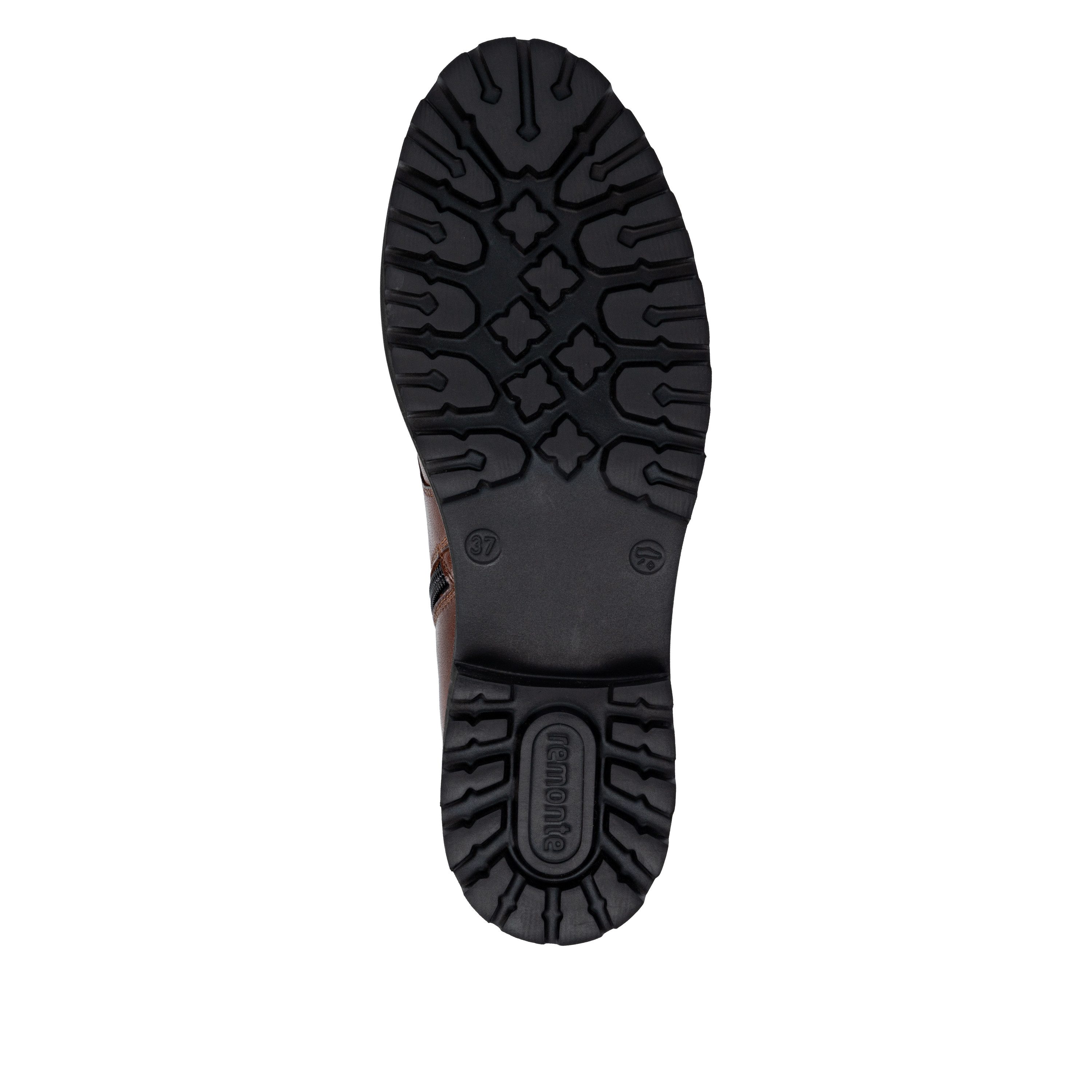 Remonte Veterlaarsjes Veterboots, blokhak, profielzool, met Lite´n Soft-uitrusting