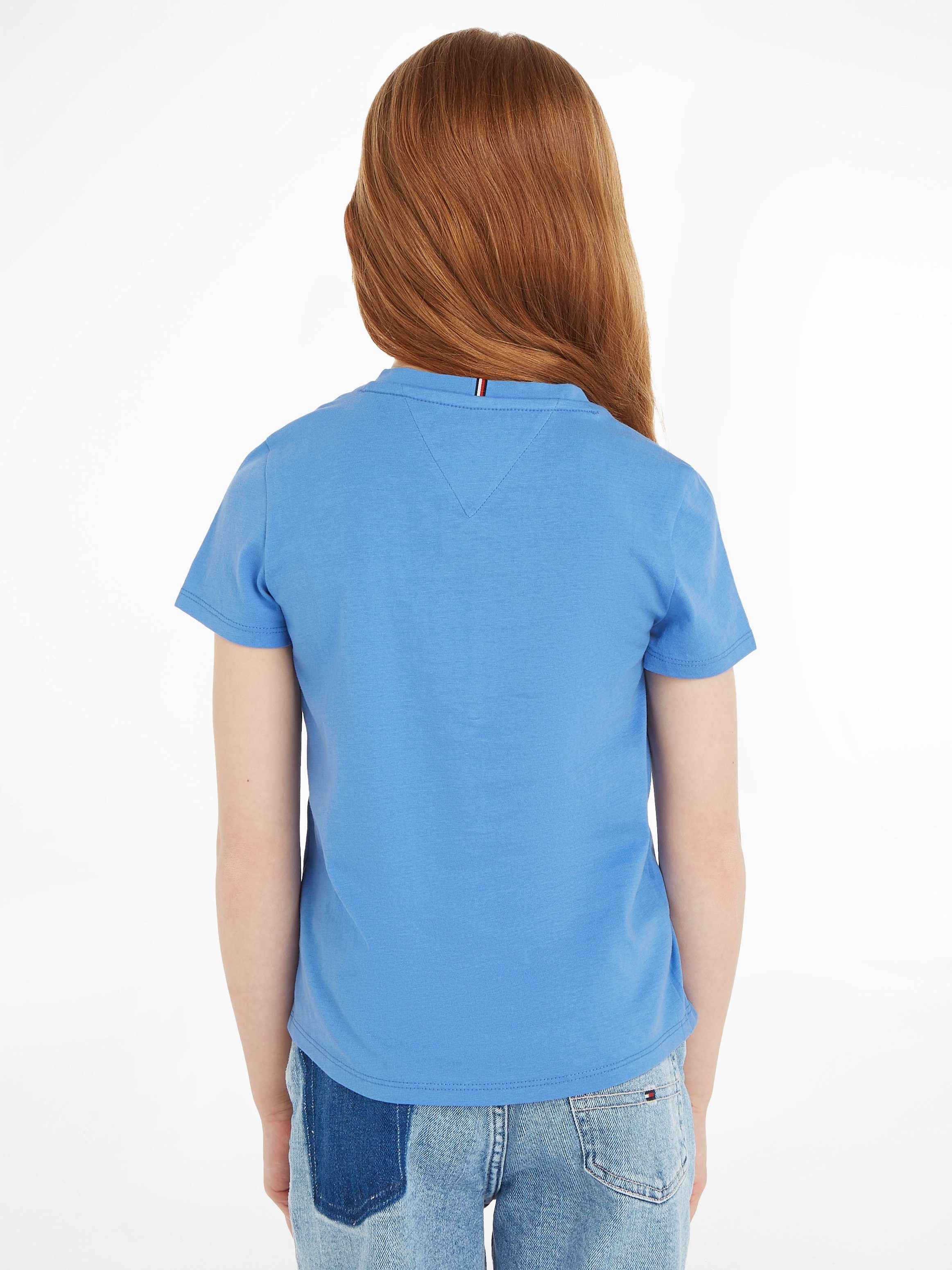 Tommy Hilfiger Shirt met korte mouwen ESSENTIAL TEE S/S met tommy hilfiger logo-opschrift (1-delig)