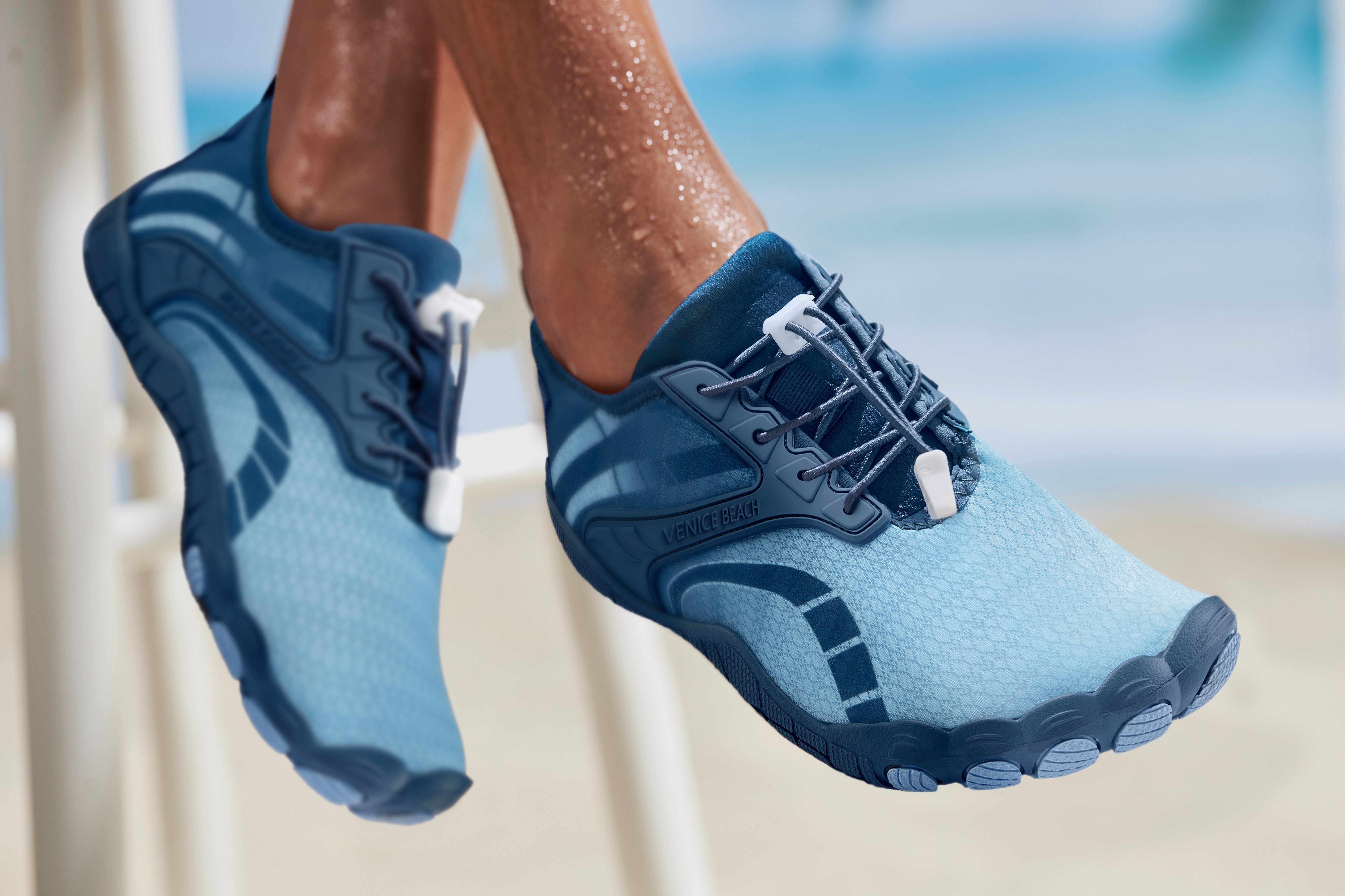 Venice Beach Waterschoenen met koord, badslipper, slipper, waterschoen, unisex vegan