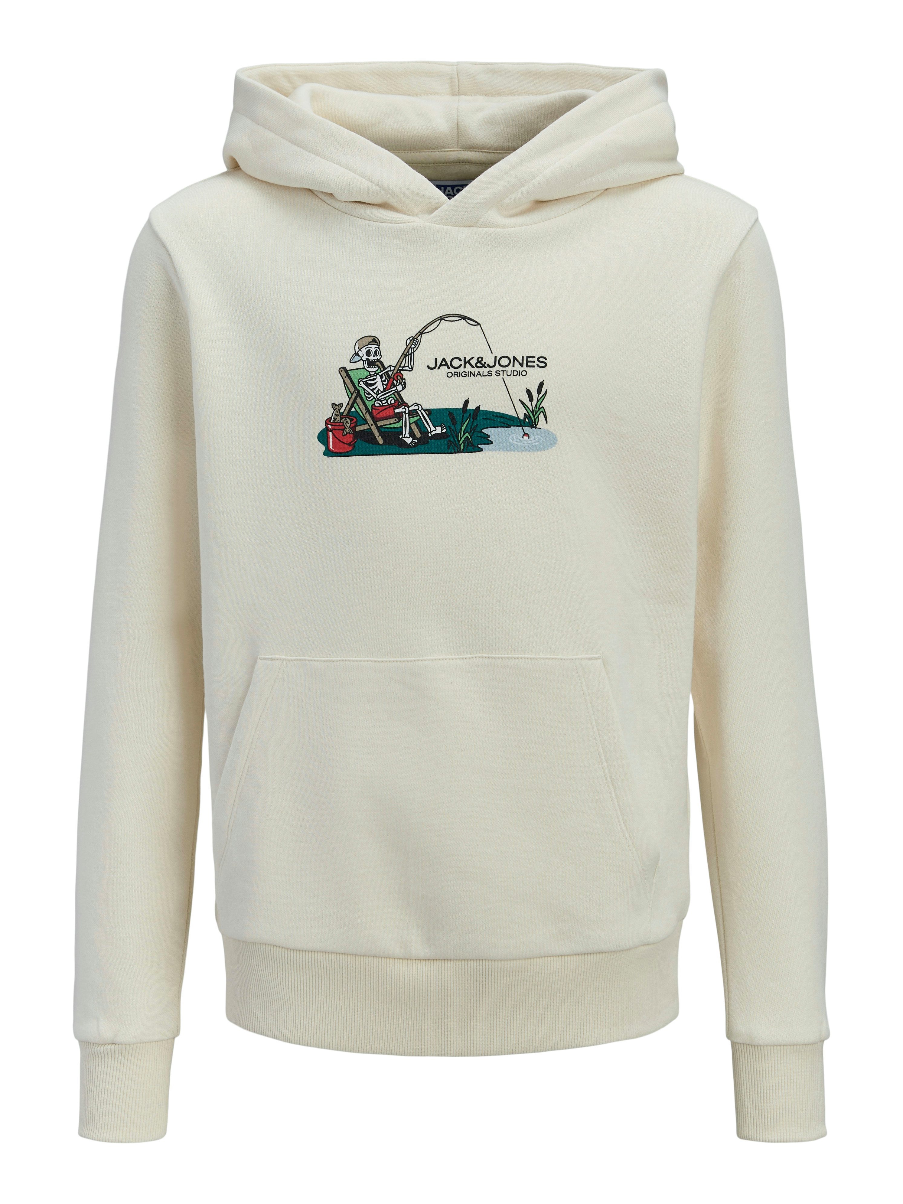 Jack & Jones Junior Hoodie JORSKULL NATURE SWEAT HOOD SN JNR
