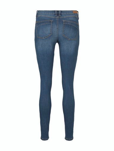 Tom Tailor Denim Skinny fit jeans JONA met sterke wassing en whiskering