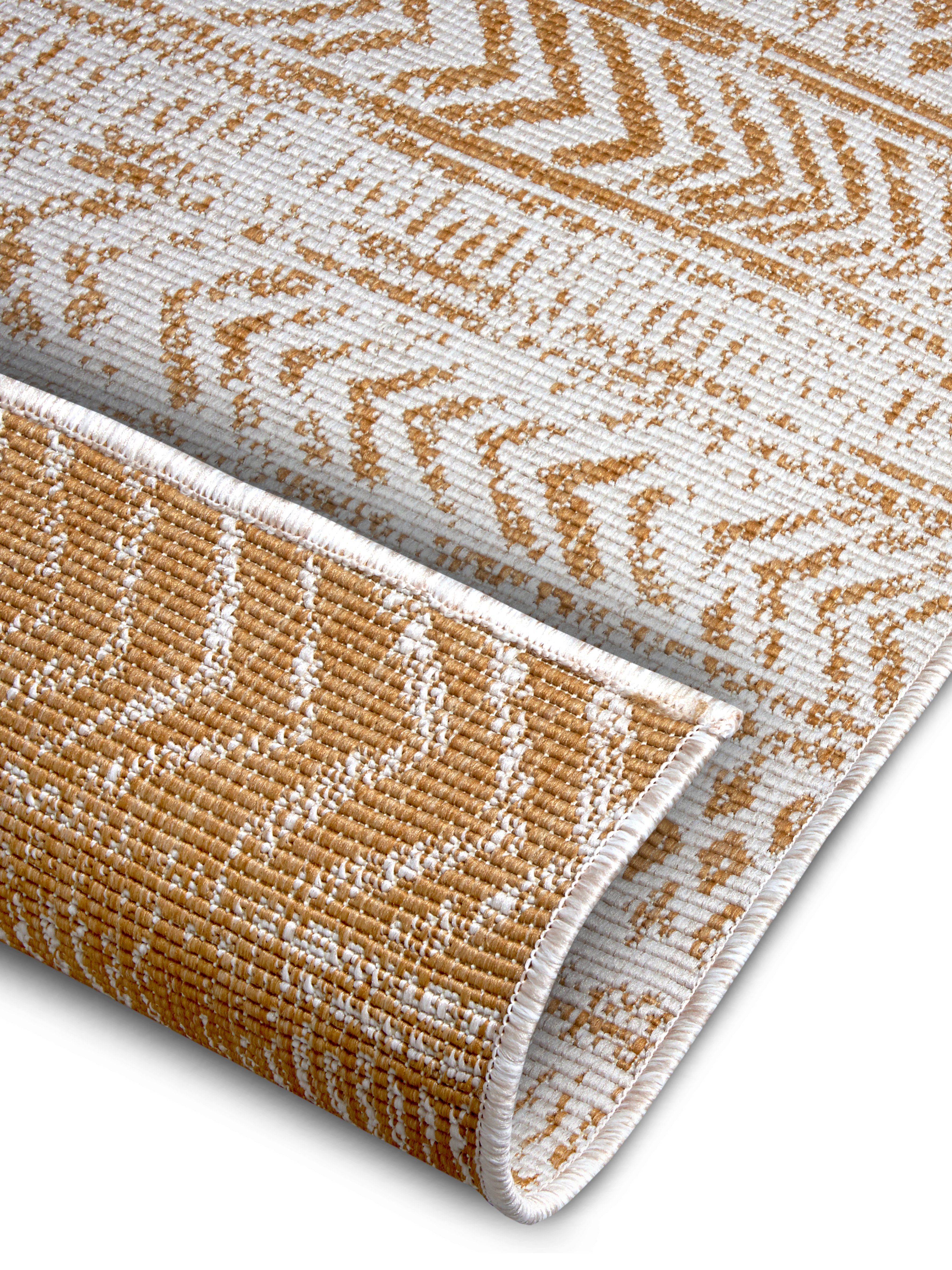 NORTHRUGS Vloerkleed BIRI tweezijdig te gebruiken kleed Binnen- en buitengebruik, weerbestendig, balkon, loper, woonkamer, waterbestendig, boho