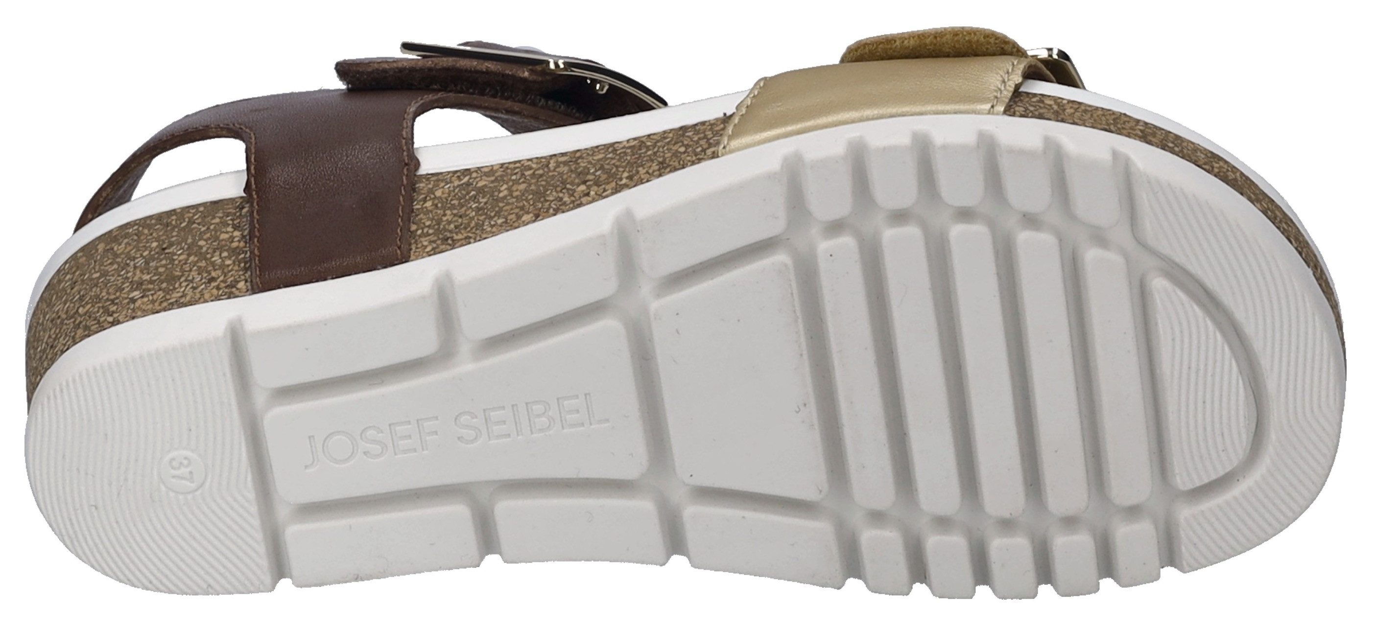 Josef Seibel Sandalen Quinn 02 , plateausandaal, sleehaksandaal, klittenbandschoen met gespen