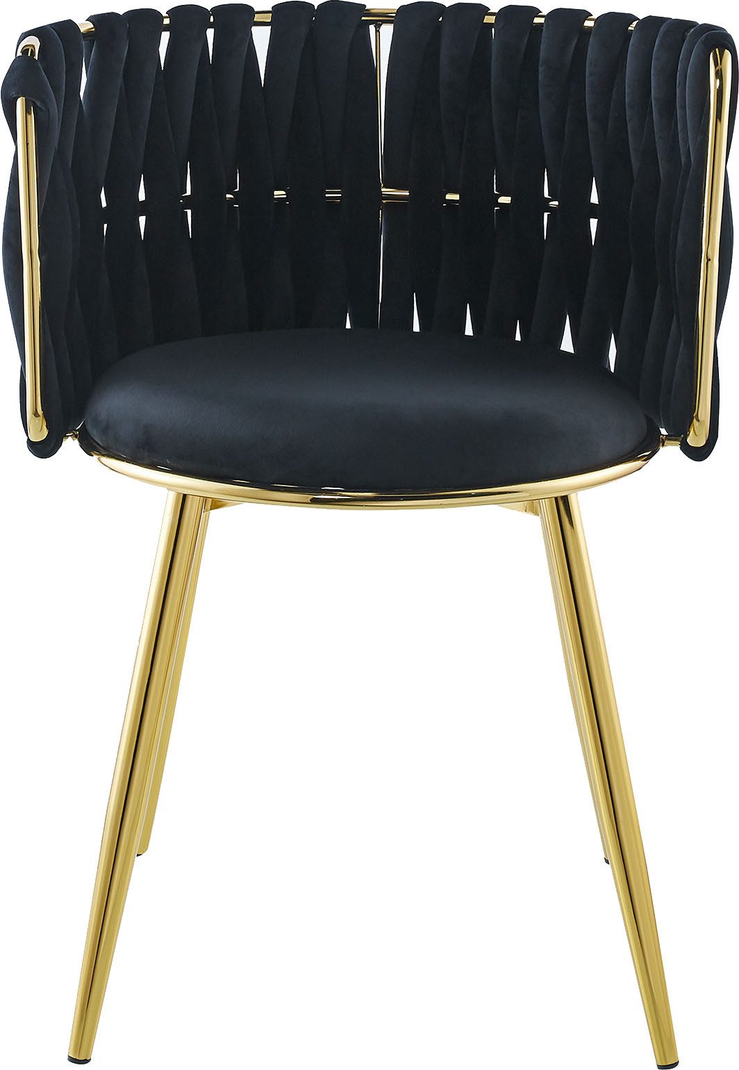 Kayoom Stoel Melly 125 2-delige set, geweldig ontwerp van de rugleuning, ronde zitting (set, 2 stuks)