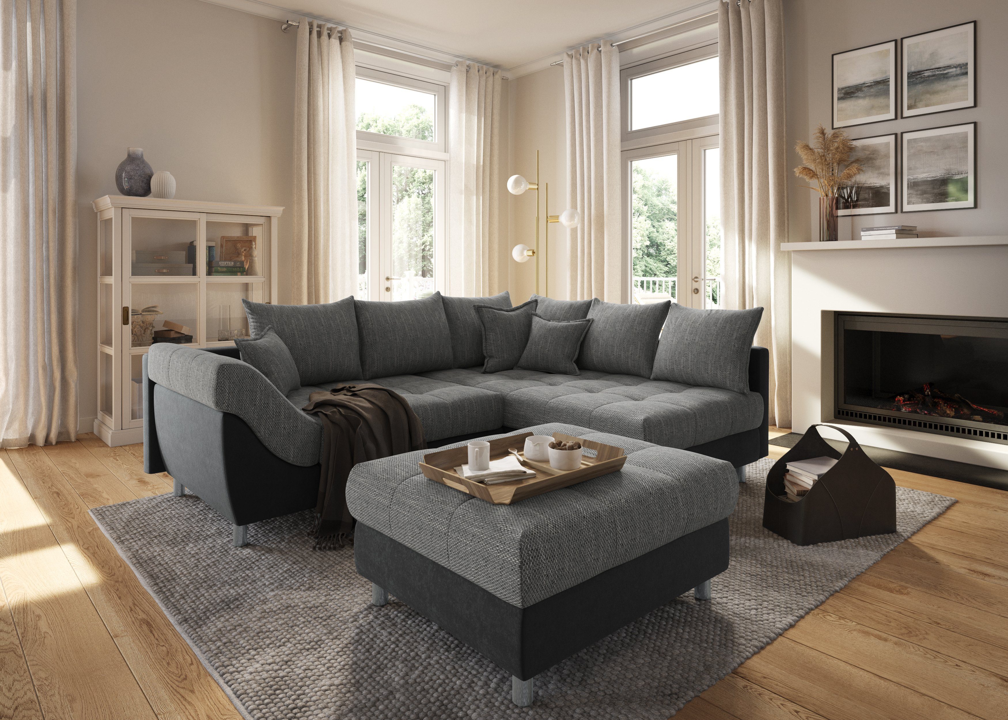 COLLECTION AB Hocker Innsbruck met comfortabele binnenvering