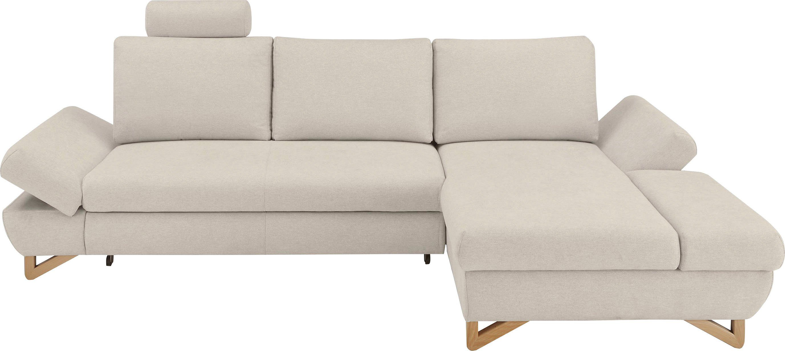 INOSIGN Slaapbank City/Giron comfortabele slaapbank (ligoppervlak 245 x 138 cm) en bedlade