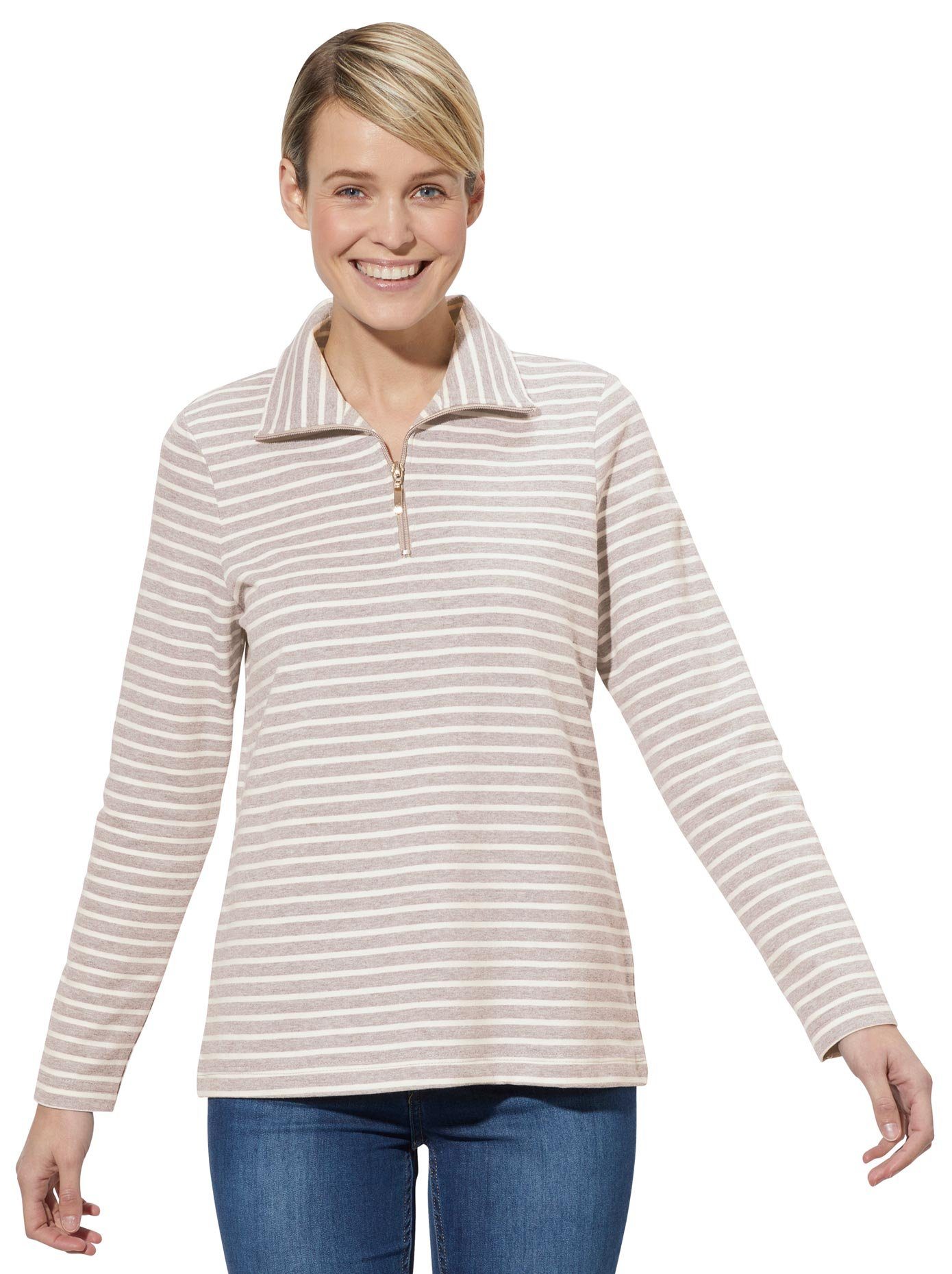 Casual Looks Shirt met lange mouwen Shirt (1-delig)