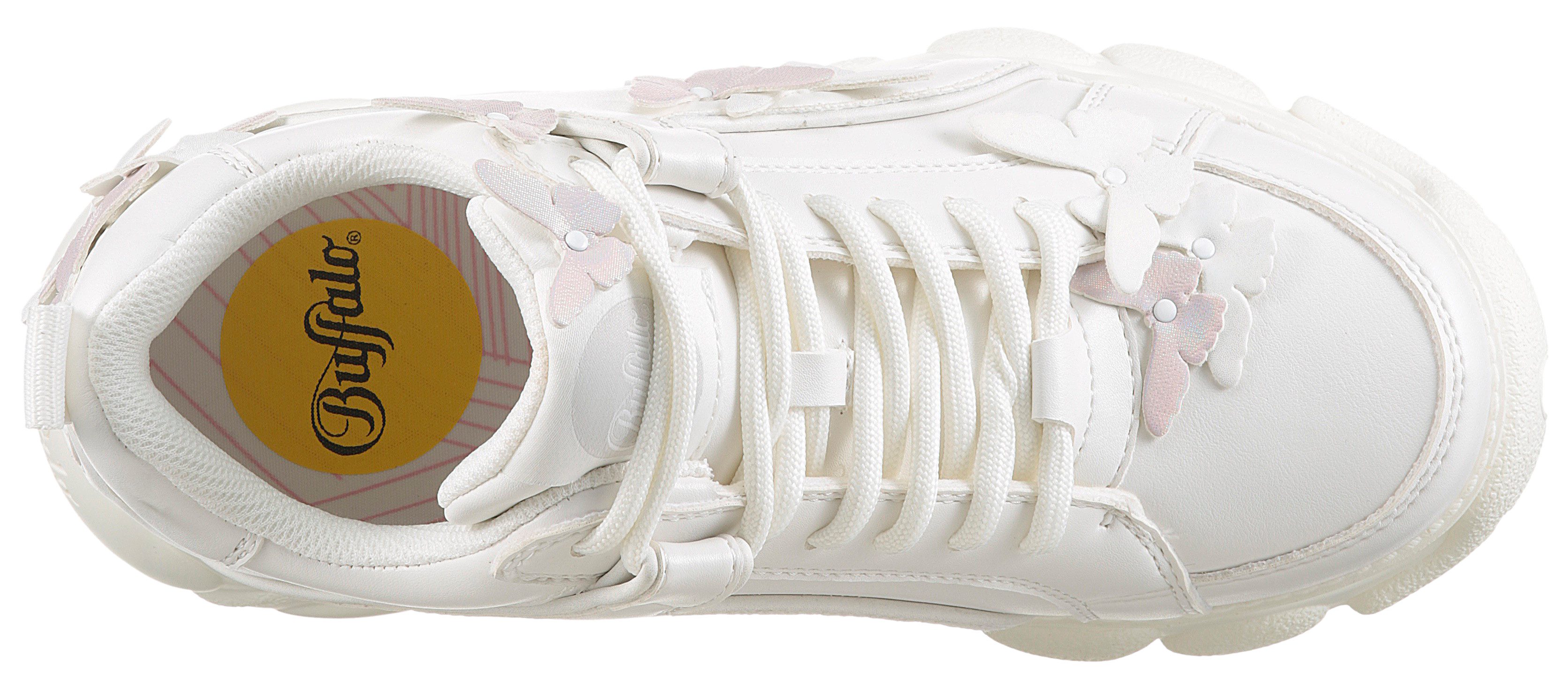 Buffalo Plateausneakers , chunky sneaker, veterschoen, lage schoen in cool ontwerp