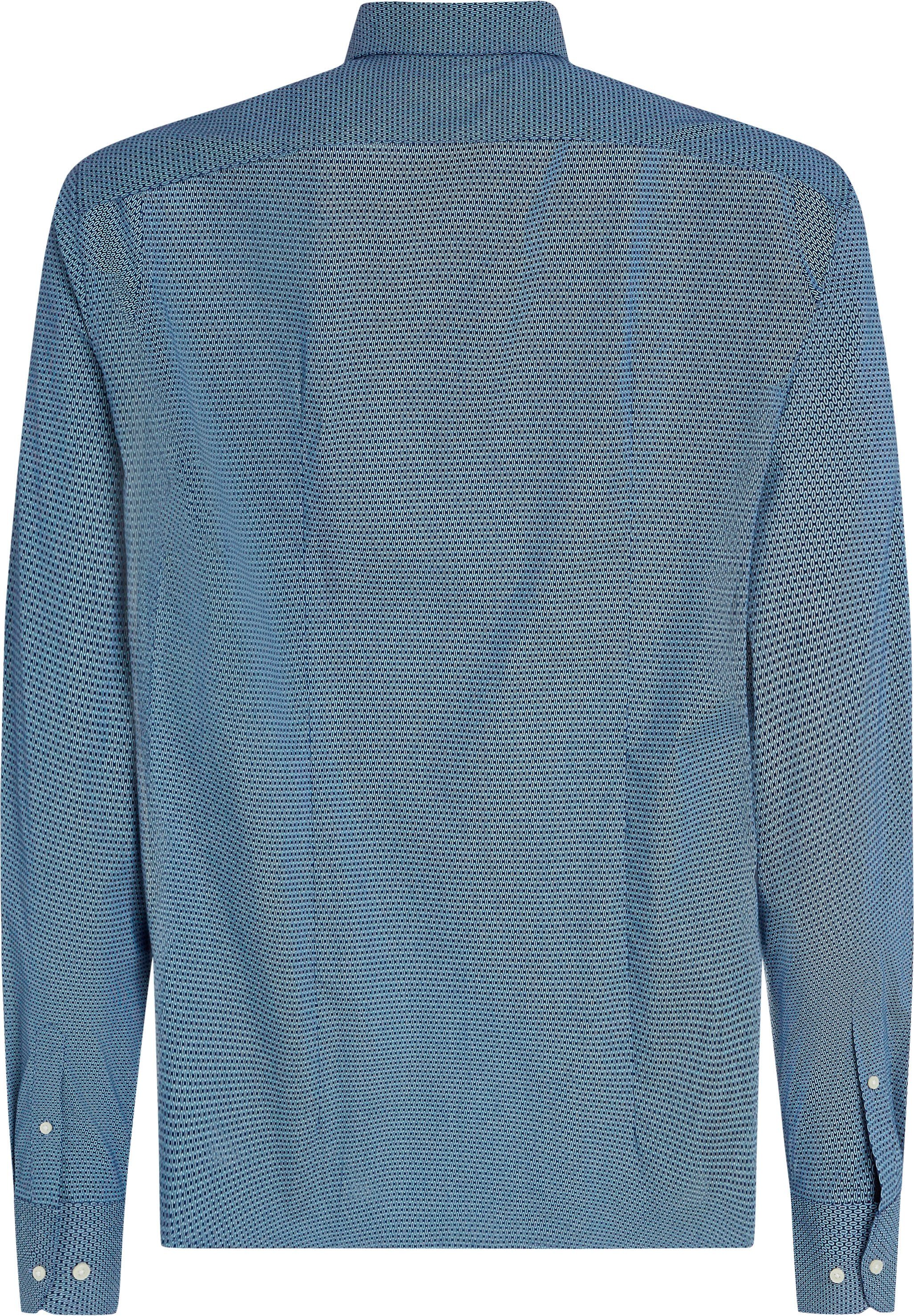 Tommy Hilfiger Businessoverhemd CL STRETCH GEO PRINT SF SHIRT