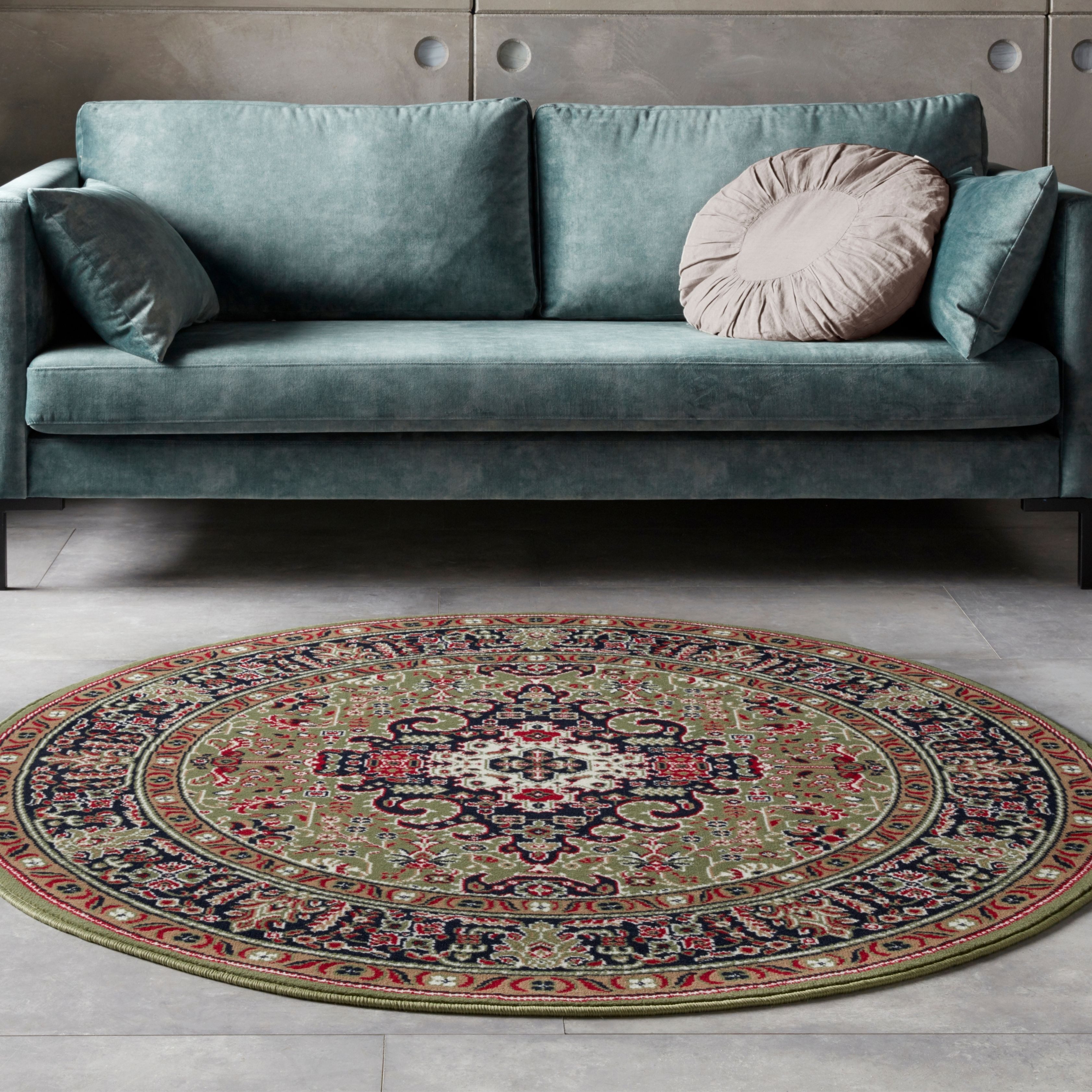 NOURISTAN Vloerkleed Skazar Isfahan Korte pool, oriënt, vloerkleed, vintage, eetkamer, woonkamer, hal