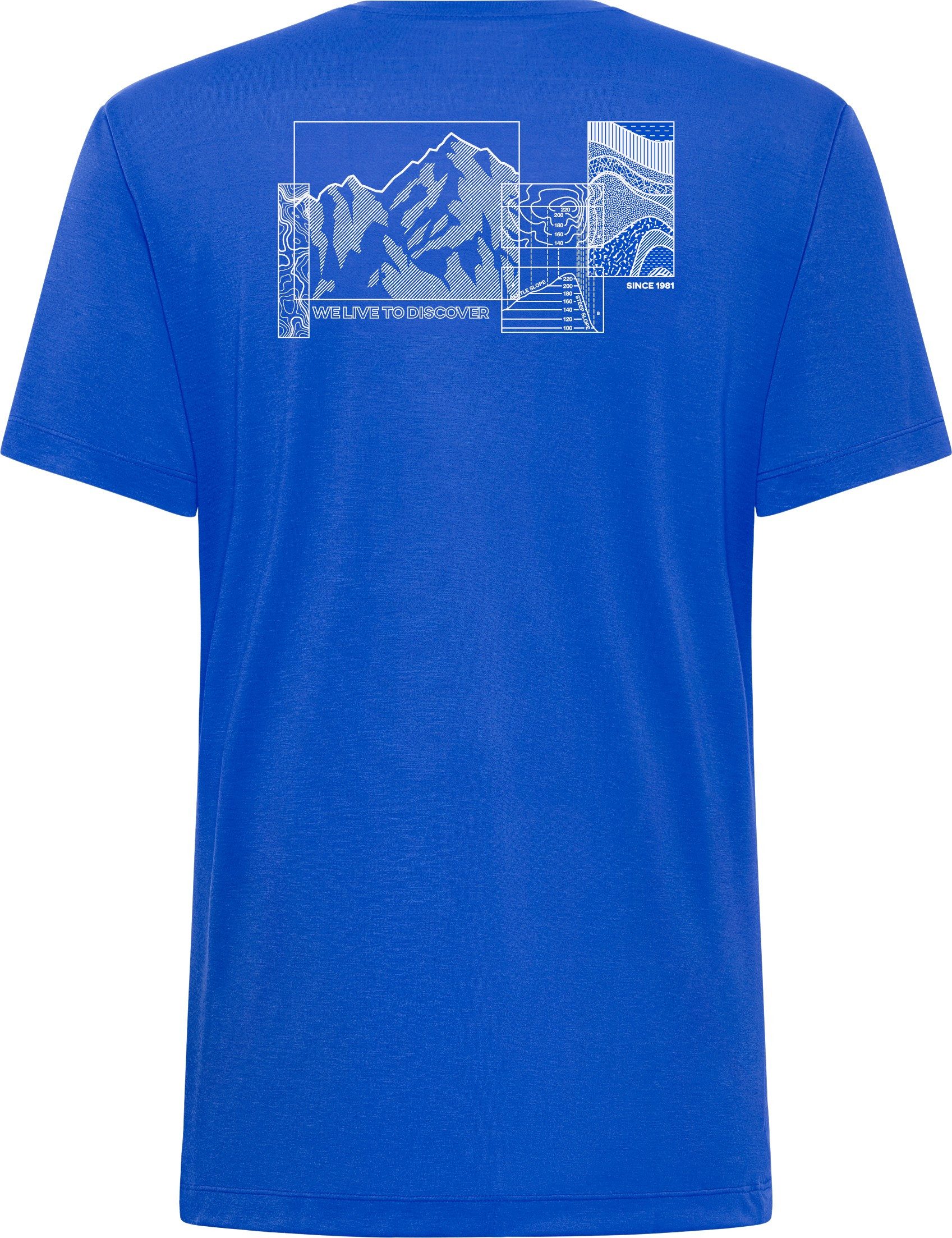 Jack Wolfskin T-shirt VONNAN GRAPHIC T M