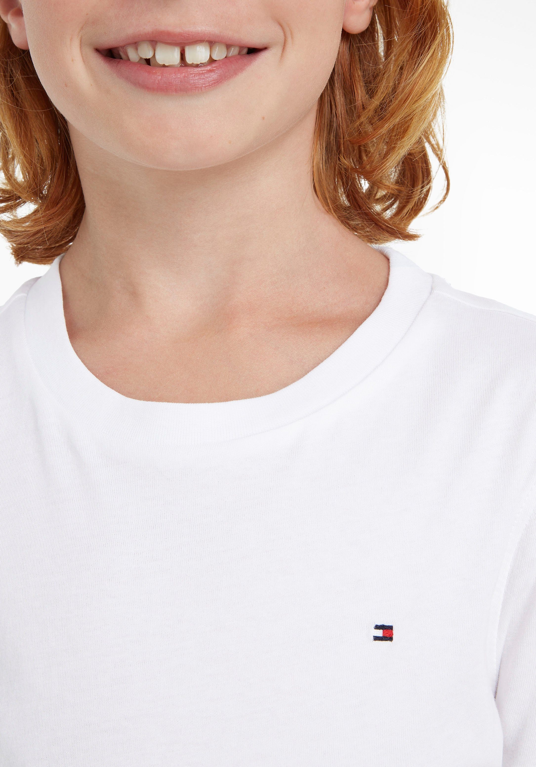 Tommy Hilfiger T-shirt BOYS BASIC CN KNIT Kinderen Kids Junior MiniMe,