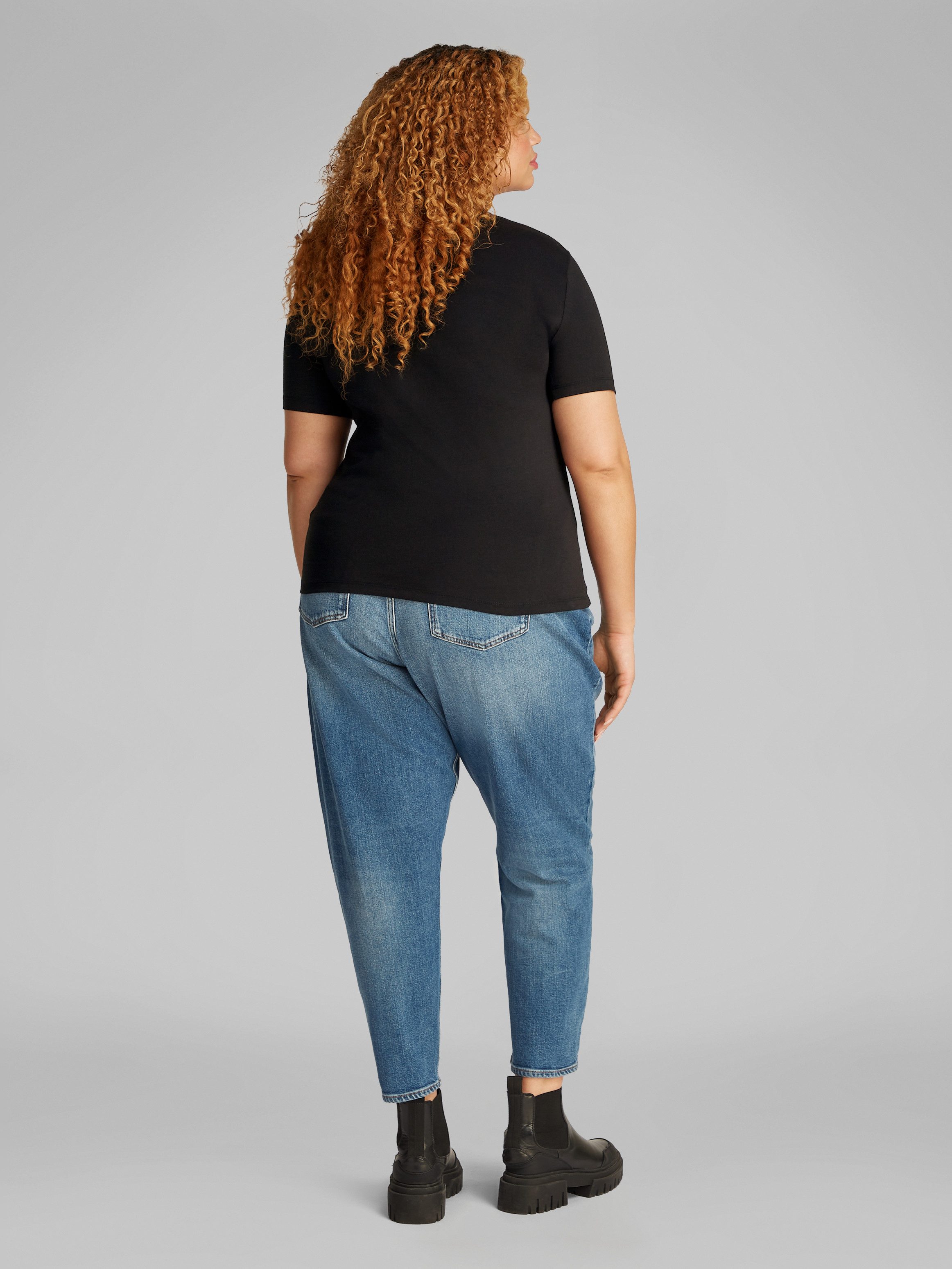 Calvin Klein Jeans Plus T-shirt PLUS WOVEN LABEL REGULAR TEE