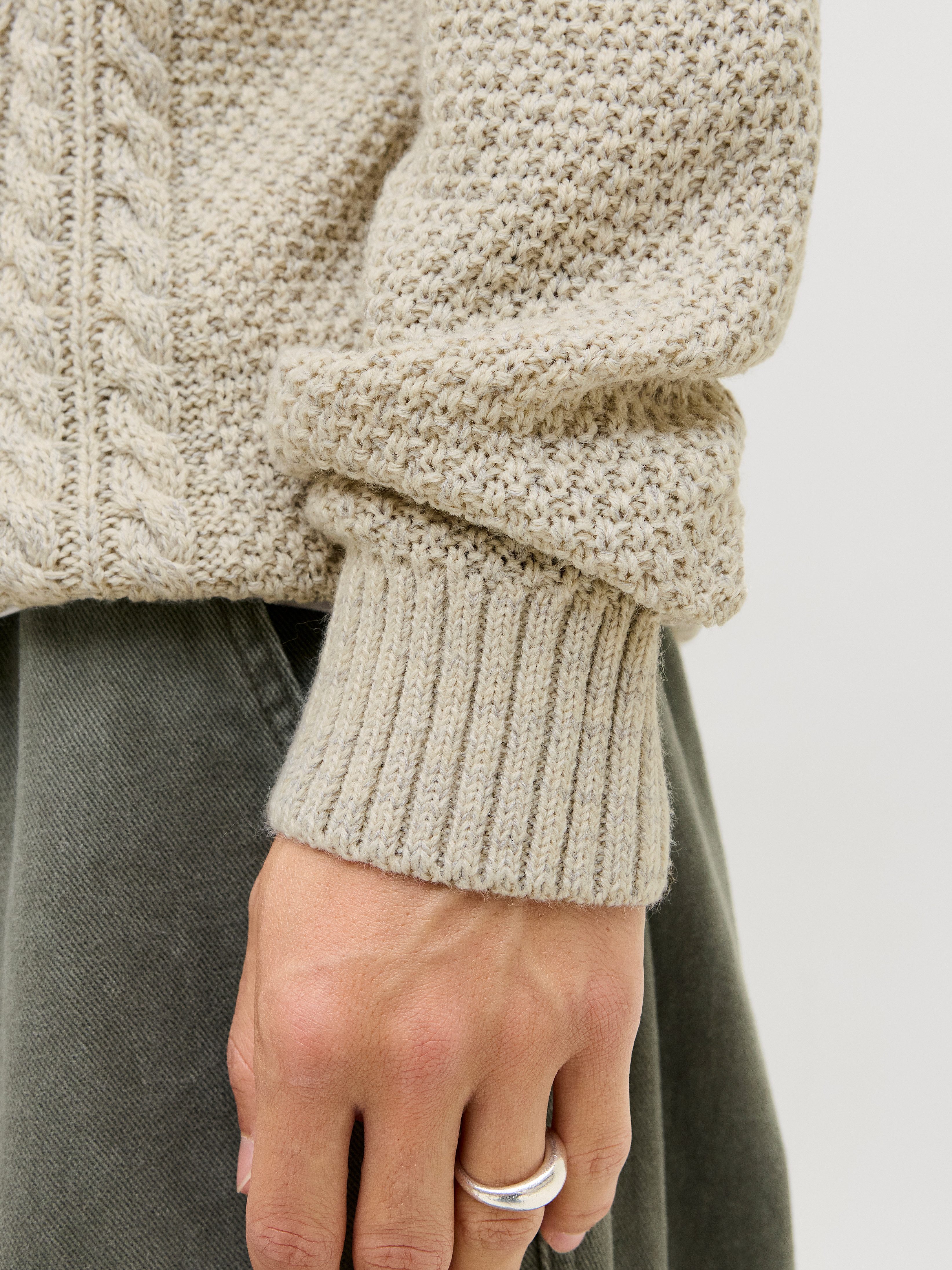 Jack & Jones Schipperstrui JJPAUL KNIT HALF ZIP