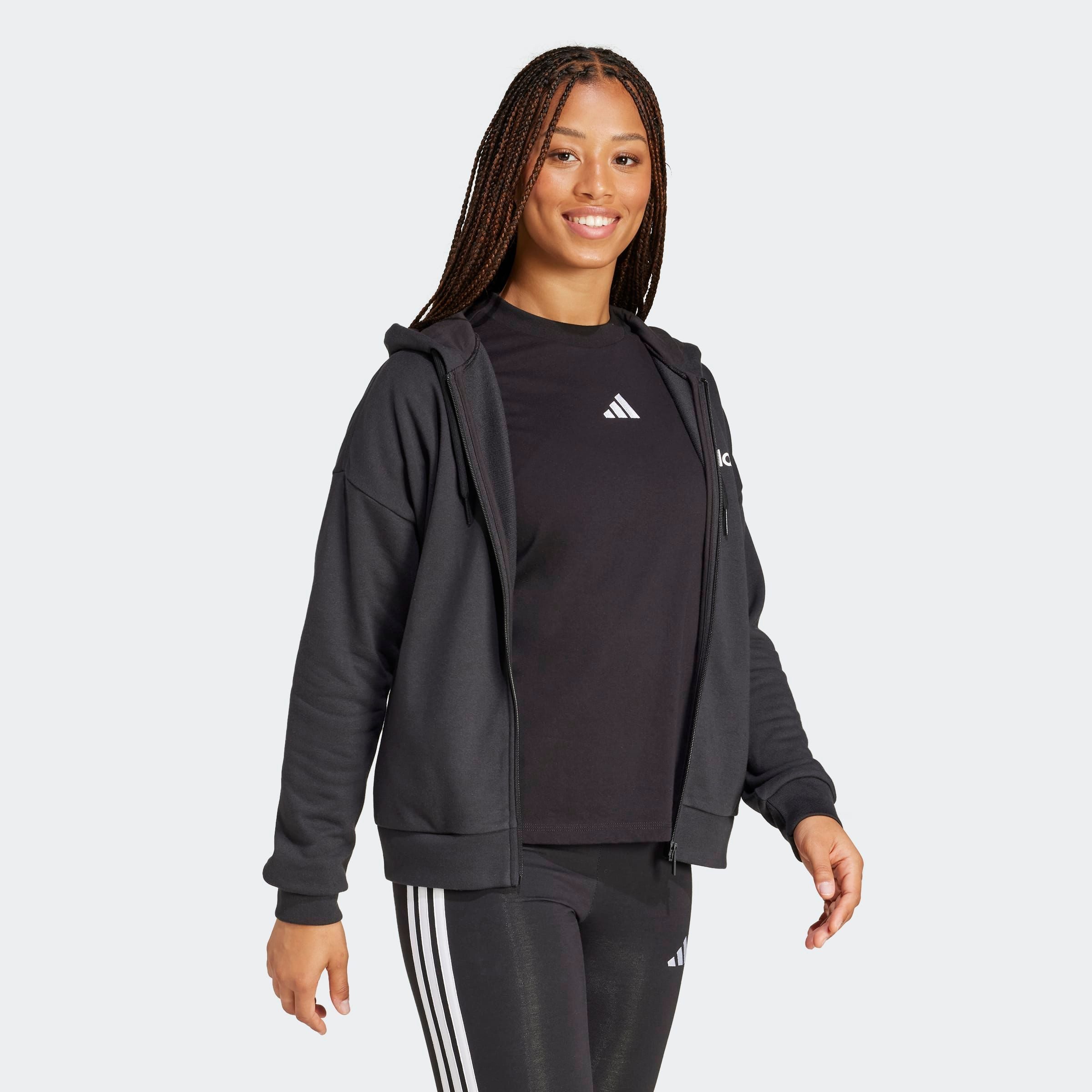 adidas Sportswear Hoodie W LIN FT FZ HD