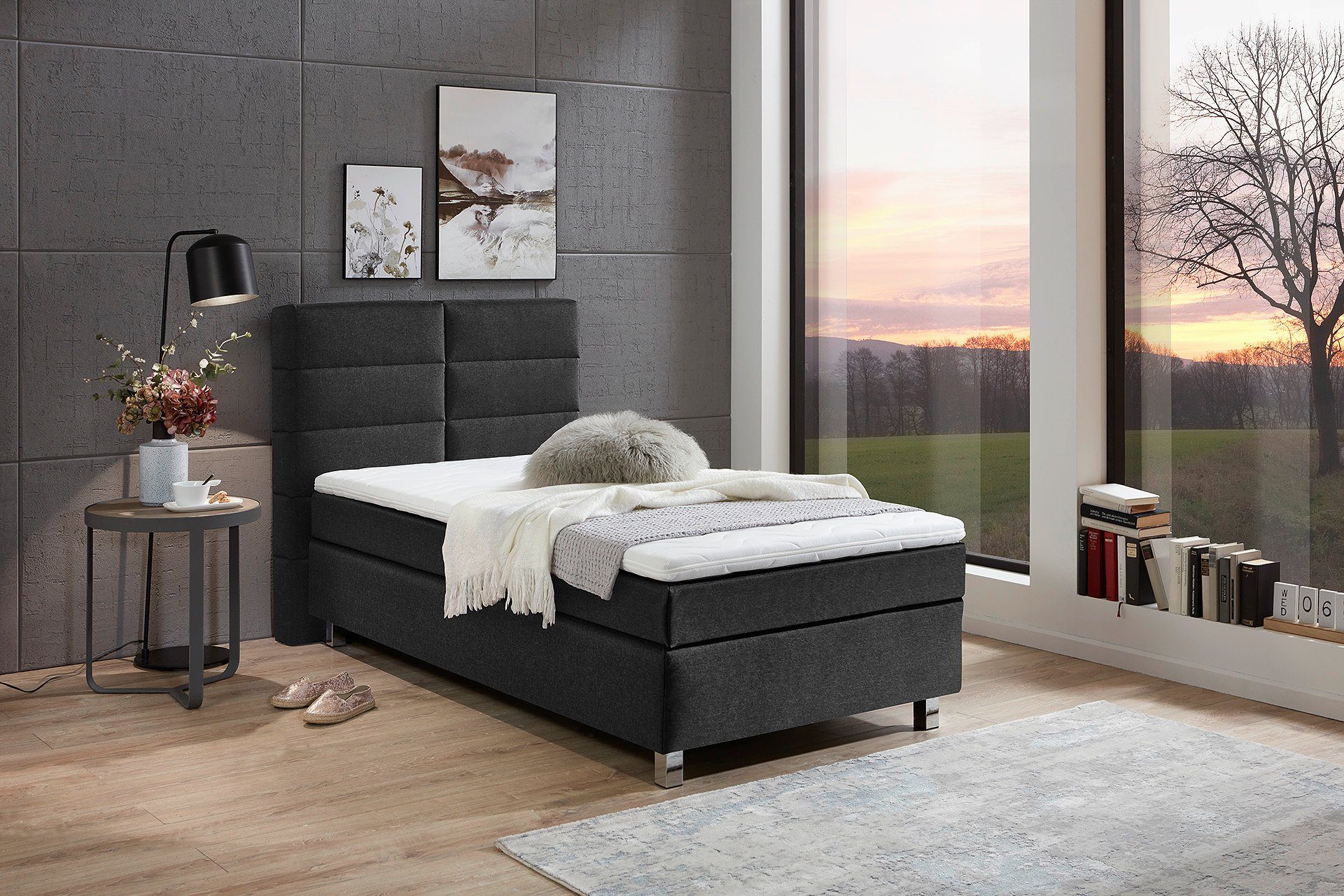 Westfalia Polsterbetten Boxspring naar keuze met topmatras van koudschuim