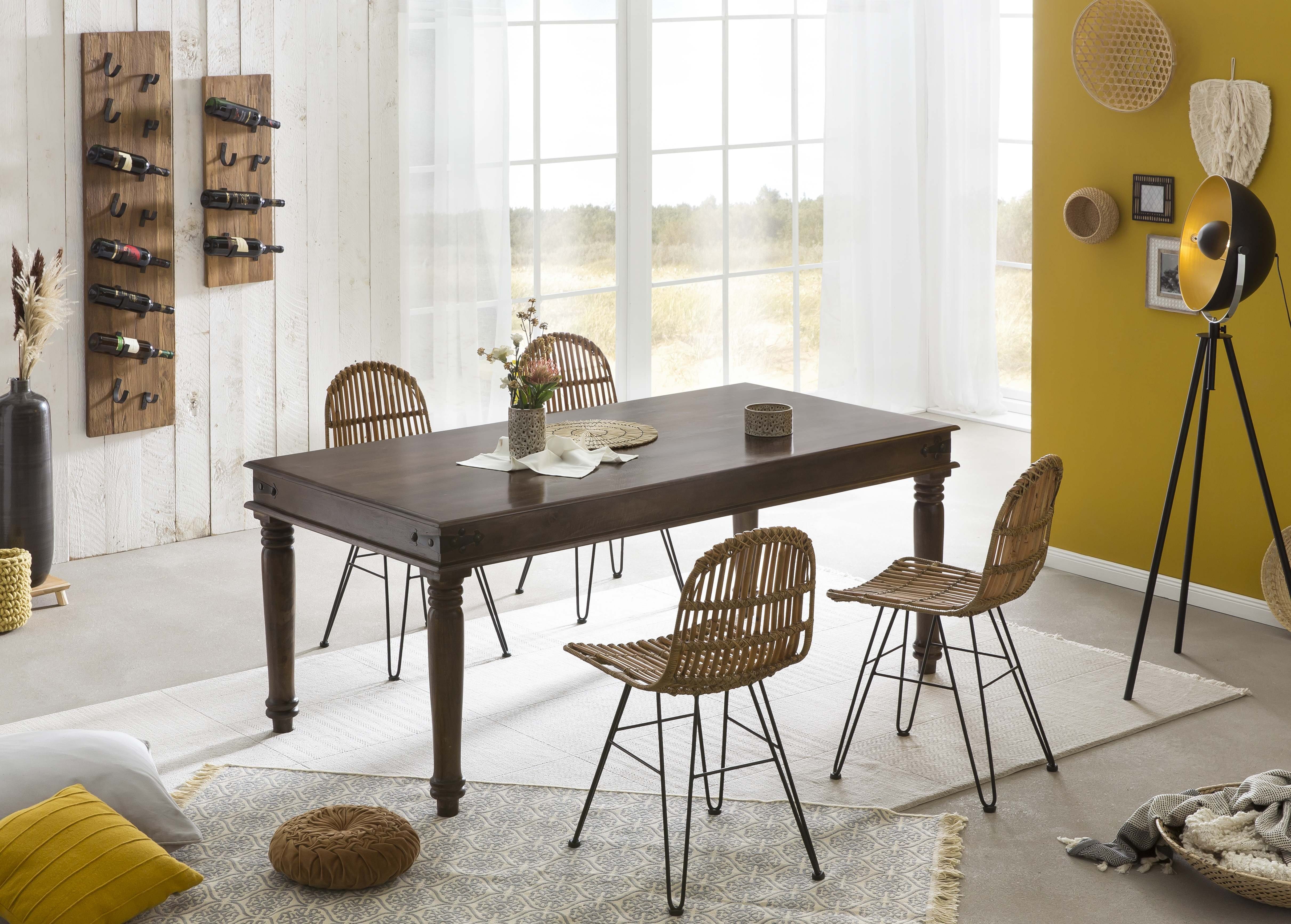SIT Rotanstoel Visgraat-look achter