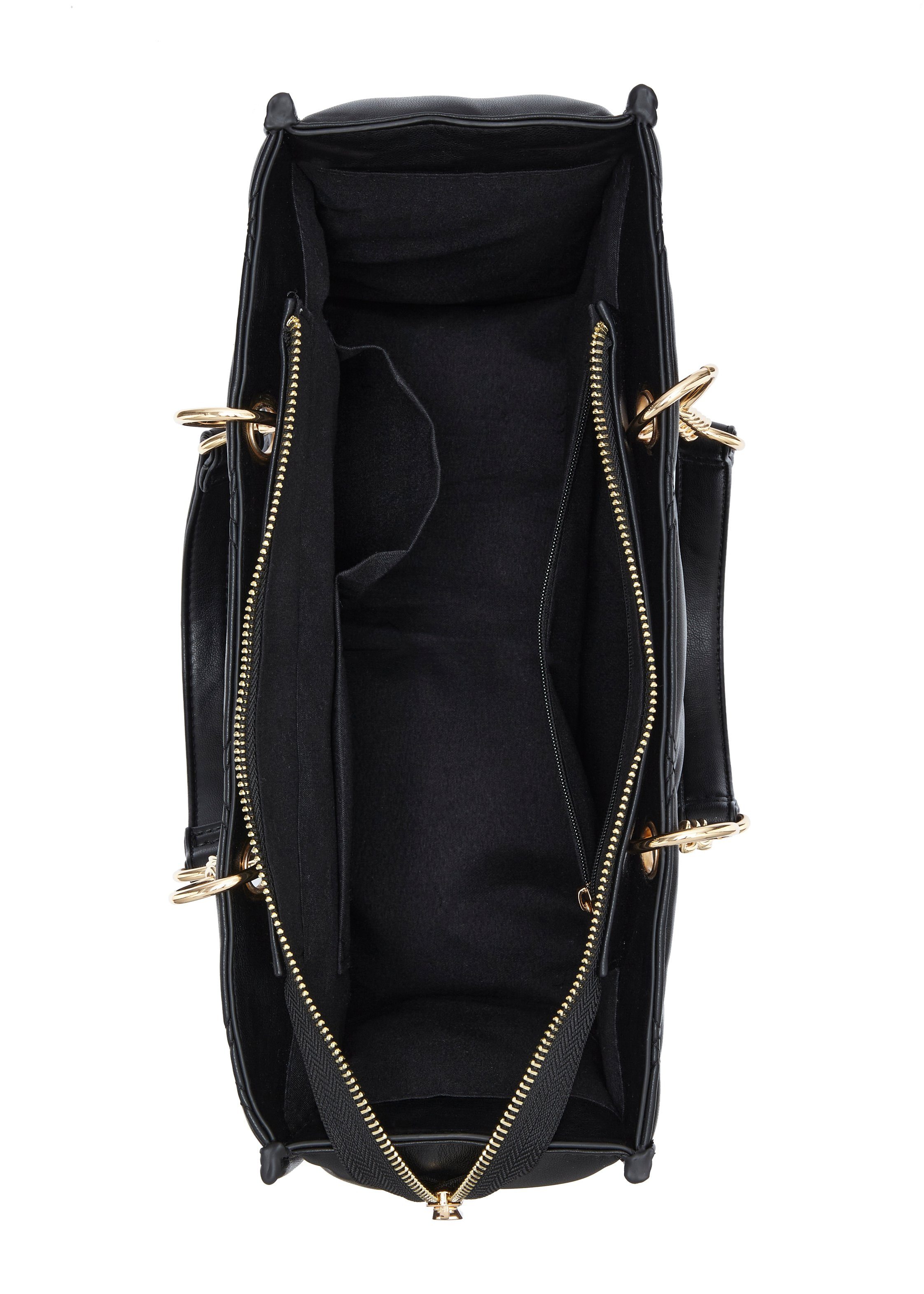 Vivance Handtas Tas met stiksels schoudertas minibag vegan