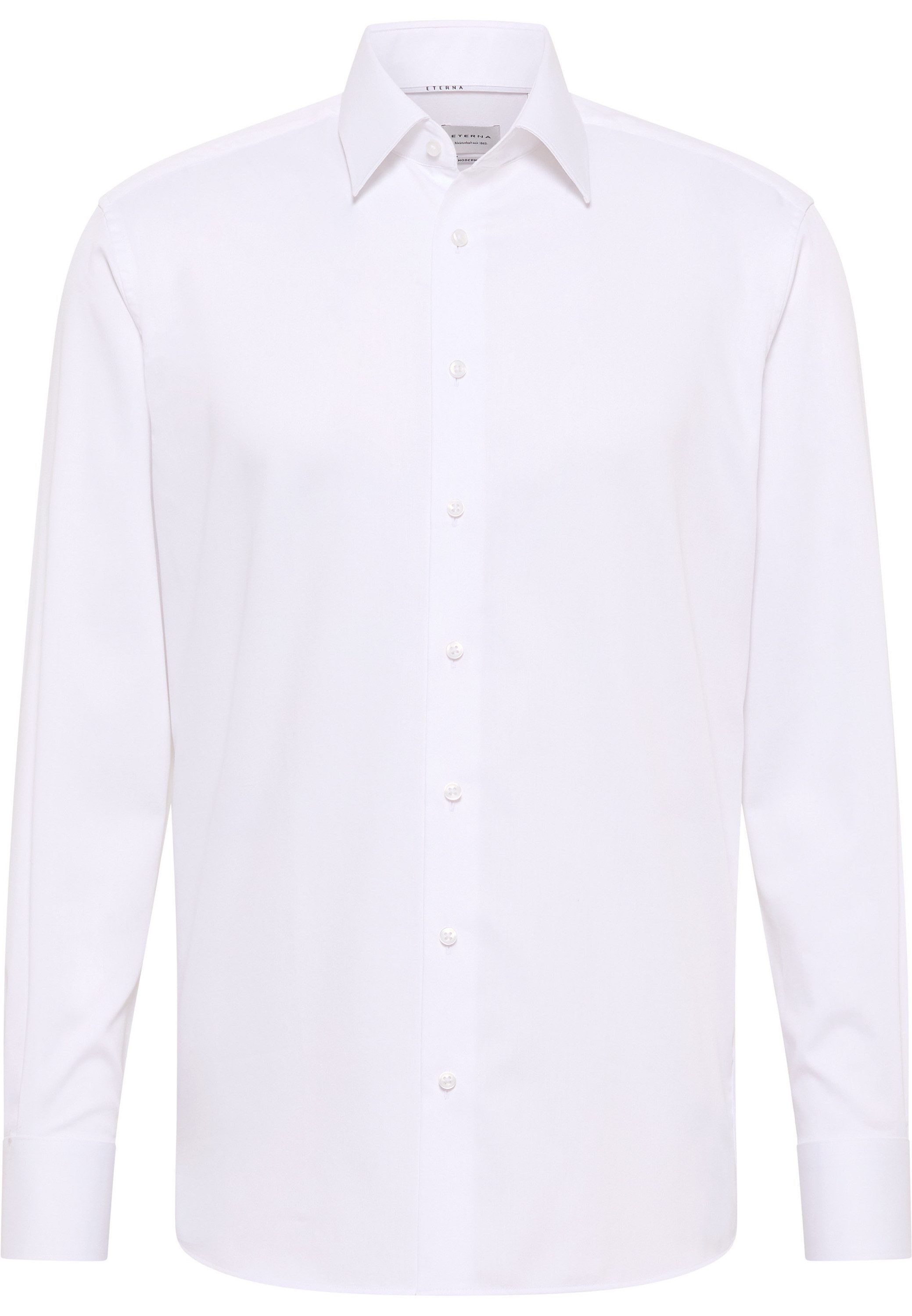 Eterna Overhemd met lange mouwen MODERN FIT NON IRON (strijkvrij)