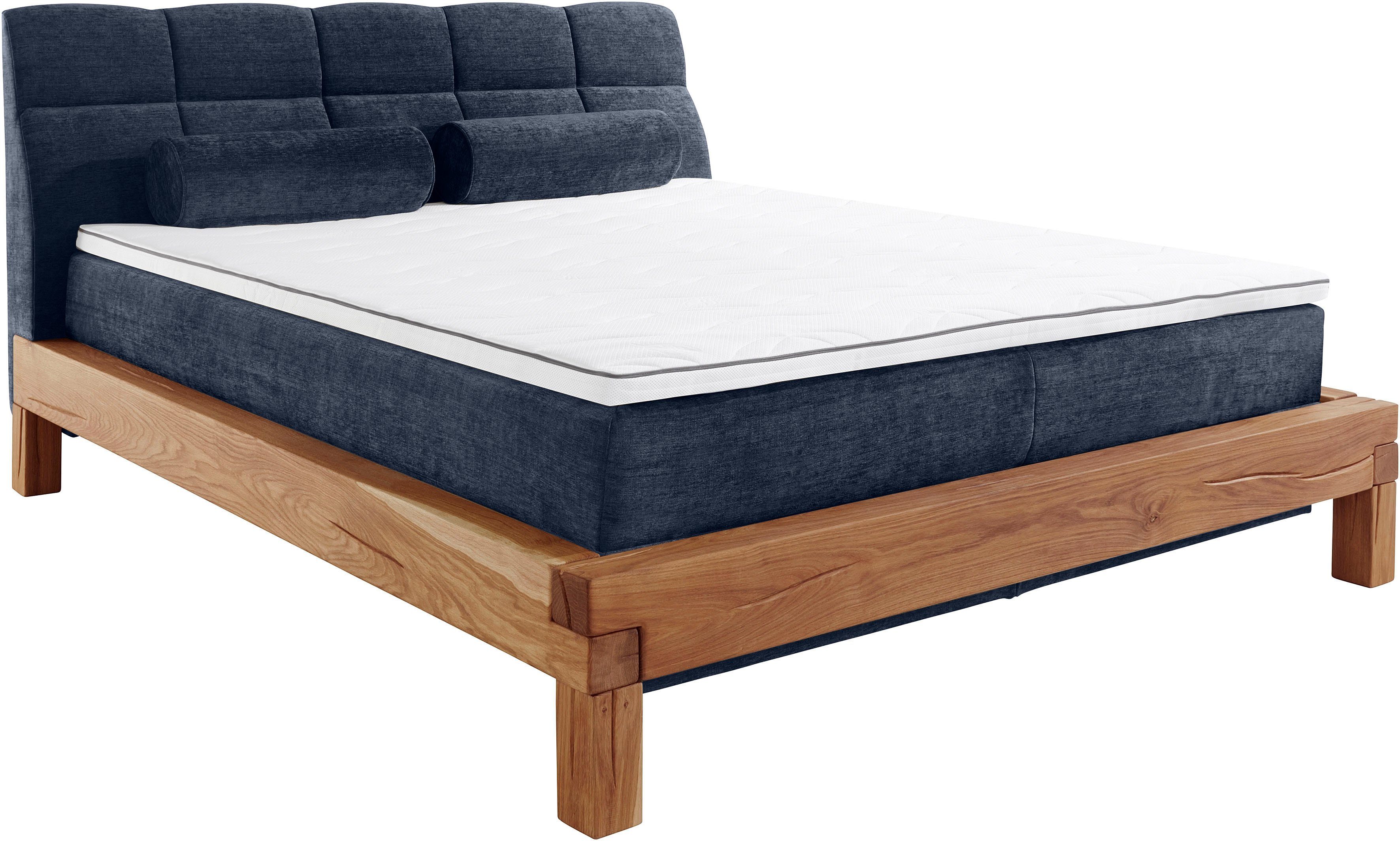 Home affaire Boxspring Villads Ligoppervlak: 180x200 cm, inside-boxspringonderbouw, gerecyclede stoffen