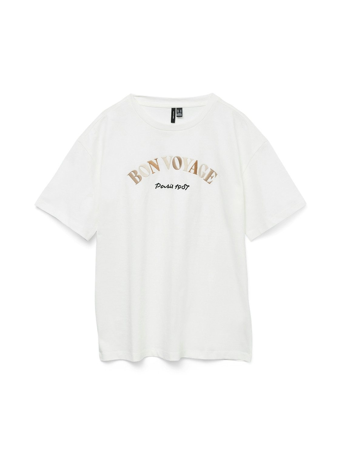 Vero Moda Shirt met korte mouwen VMSARA MIA SS TOP BOX JRS SPE GA