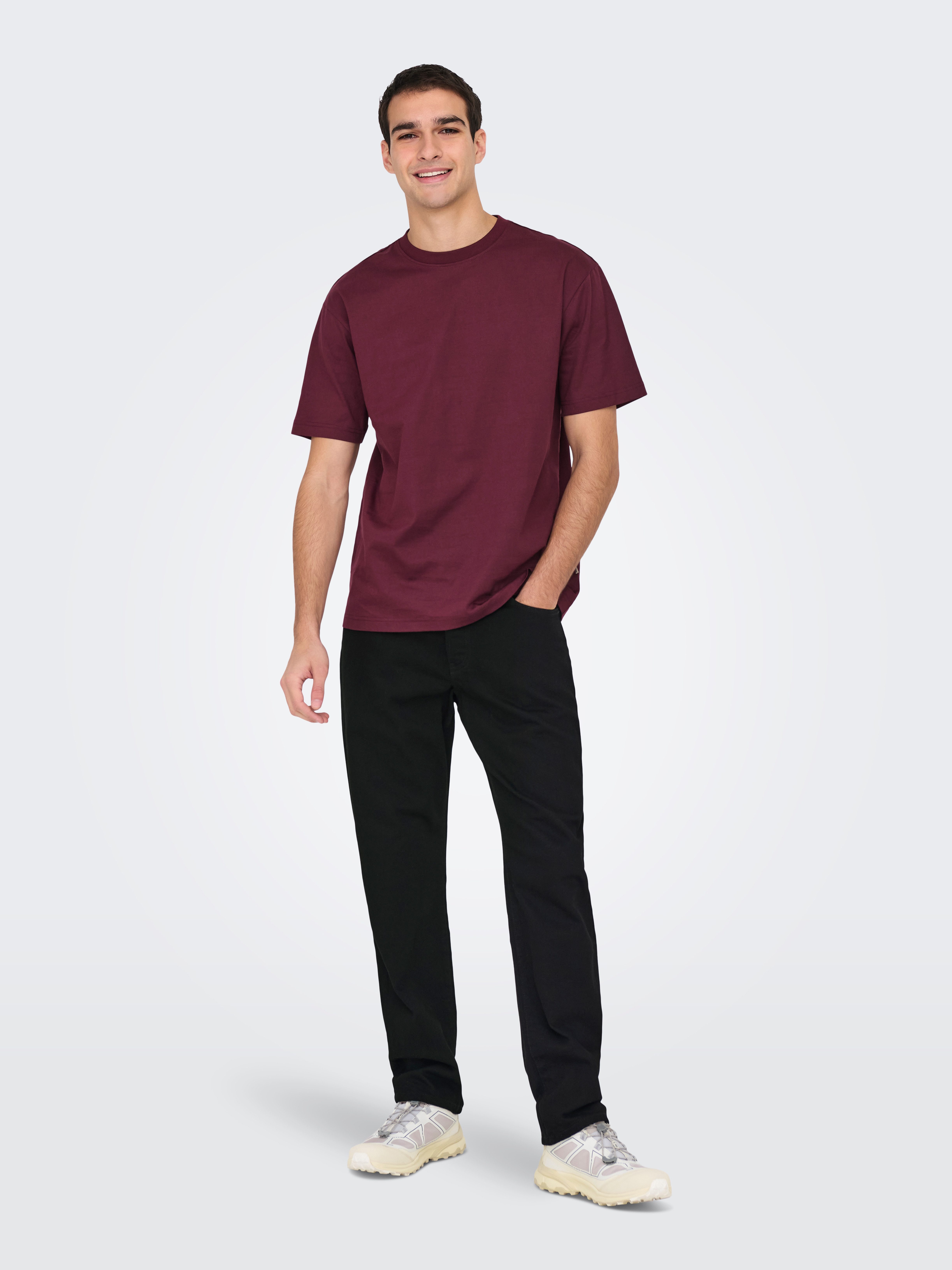 ONLY & SONS Regular fit jeans ONSEDGE STRAIGHT BROMO 0017 DOT DNM NOOS
