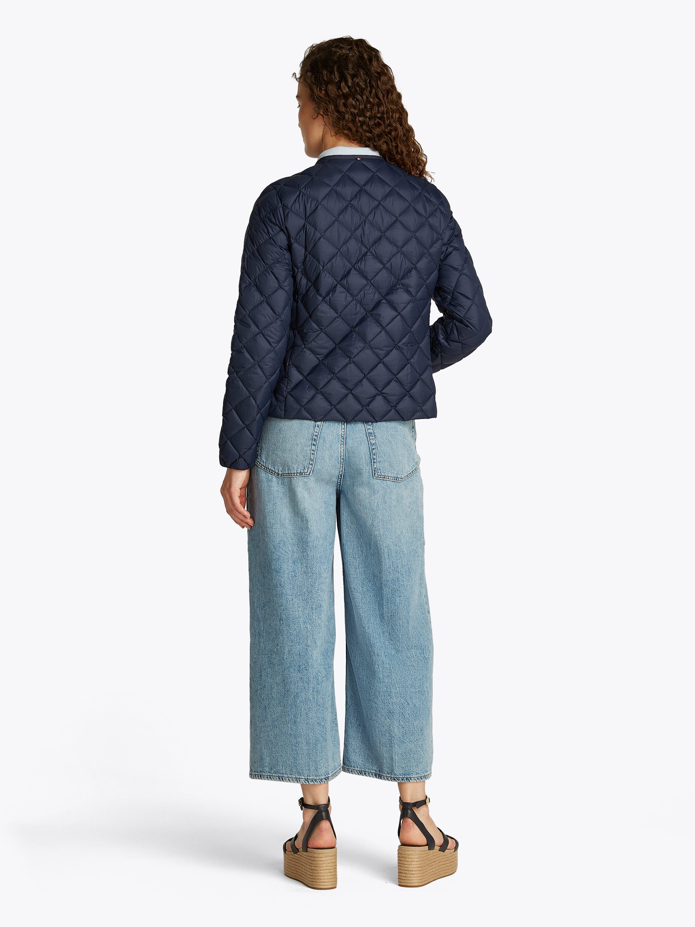 Tommy Hilfiger Gewatteerde jas met geborduurd logo