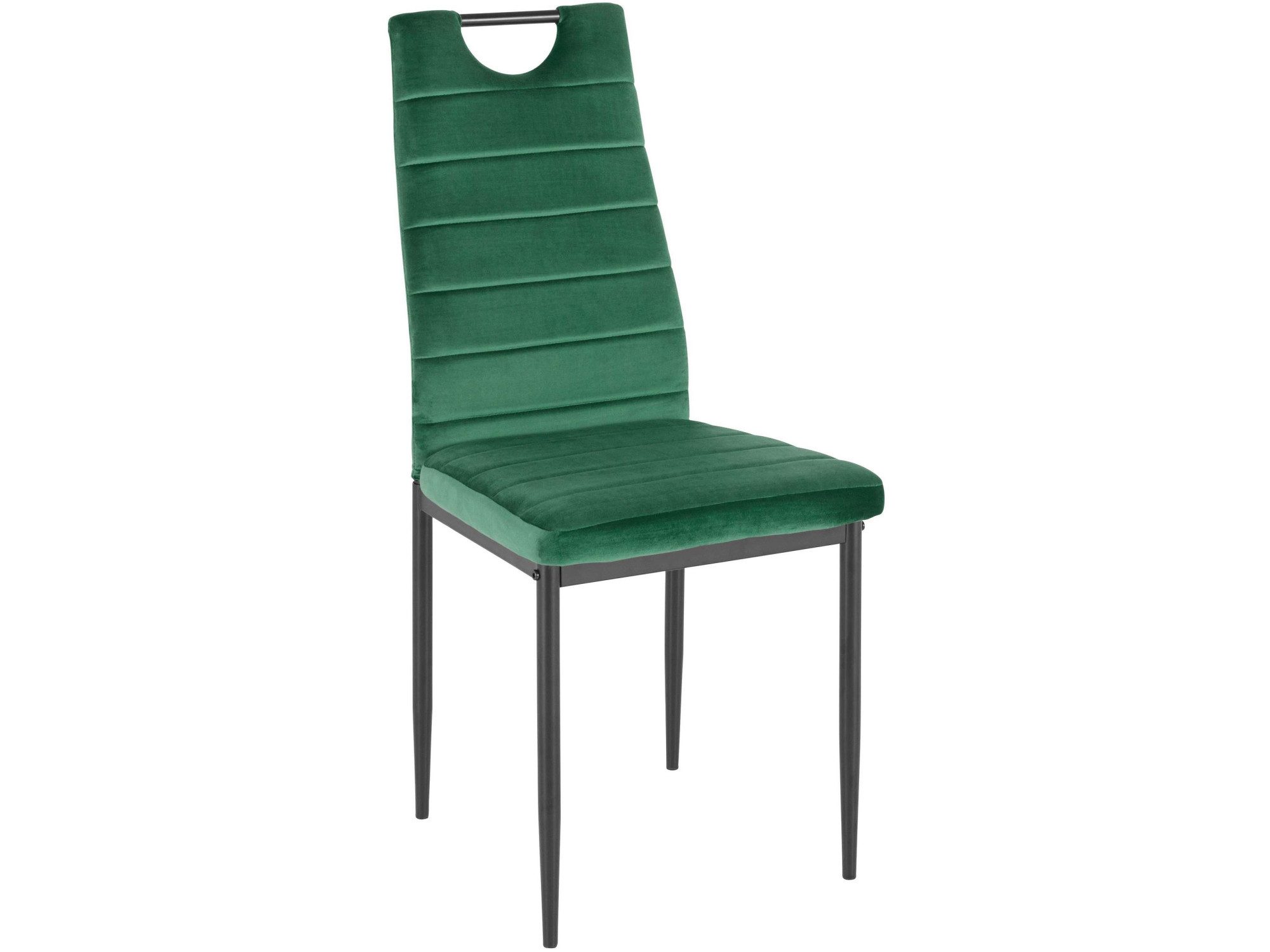 INOSIGN Eethoek Silvi-Mandy Glazen tafel 110x110 cm met 4 stoelen (velours stof), frame van metaal (set, 5-delig)