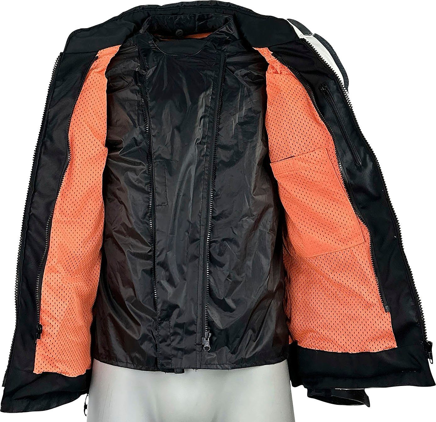 roleff Bikerjack Enduro met beschermers, optimale ventilatie