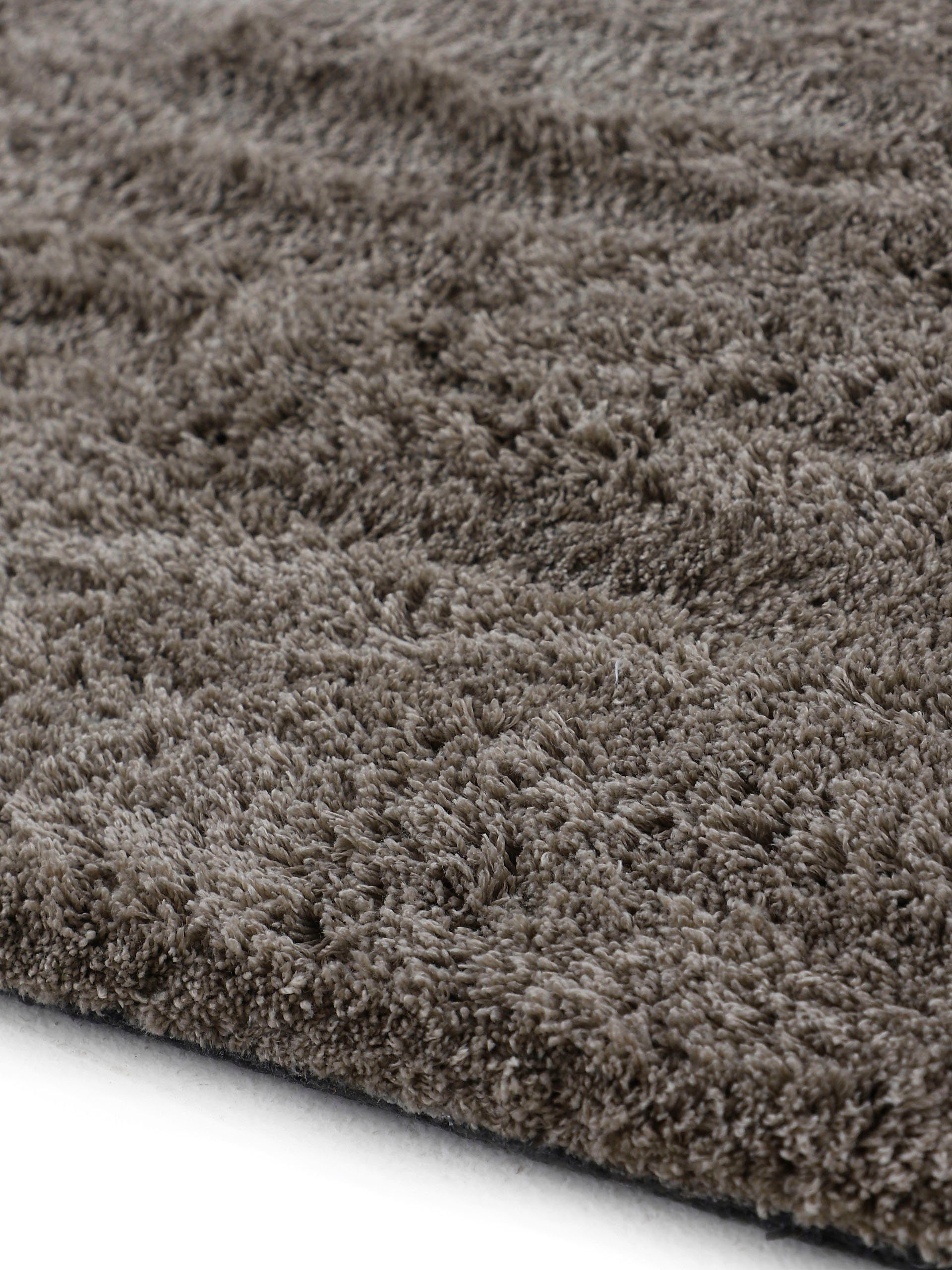 carpetfine Hoogpolig vloerkleed Silky Shaggy, langharig, effen, bijzonder zacht, handgemaakt