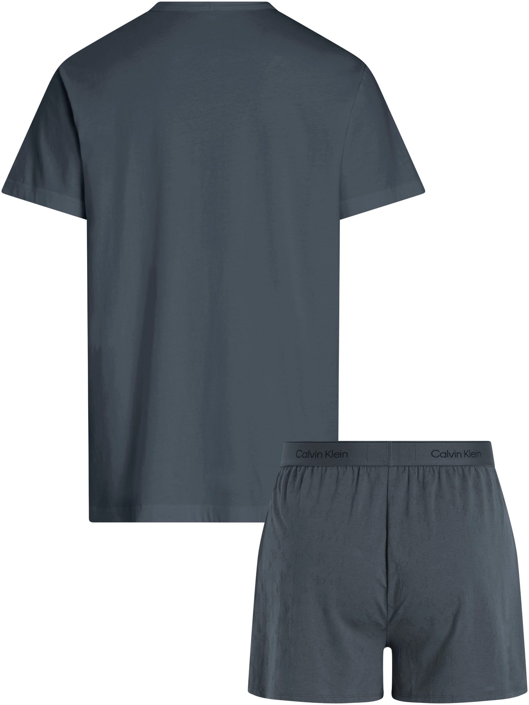 Calvin Klein Shortama S/S BOXER SET (set, 2-delig)