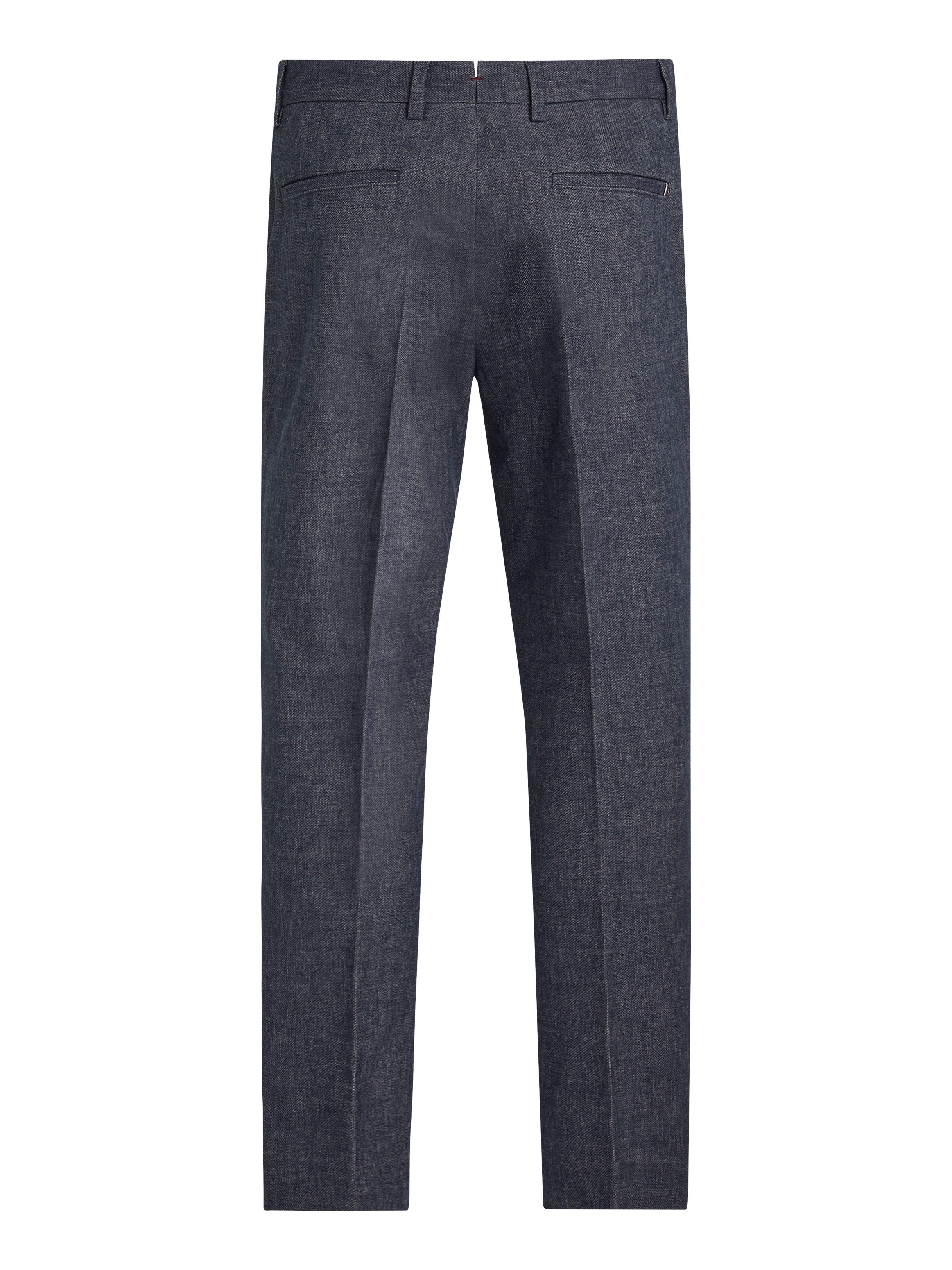 Tommy Hilfiger Five-pocketsbroek DC DENTON BRUSHED MARL gemêleerd ontwerp met persplooien
