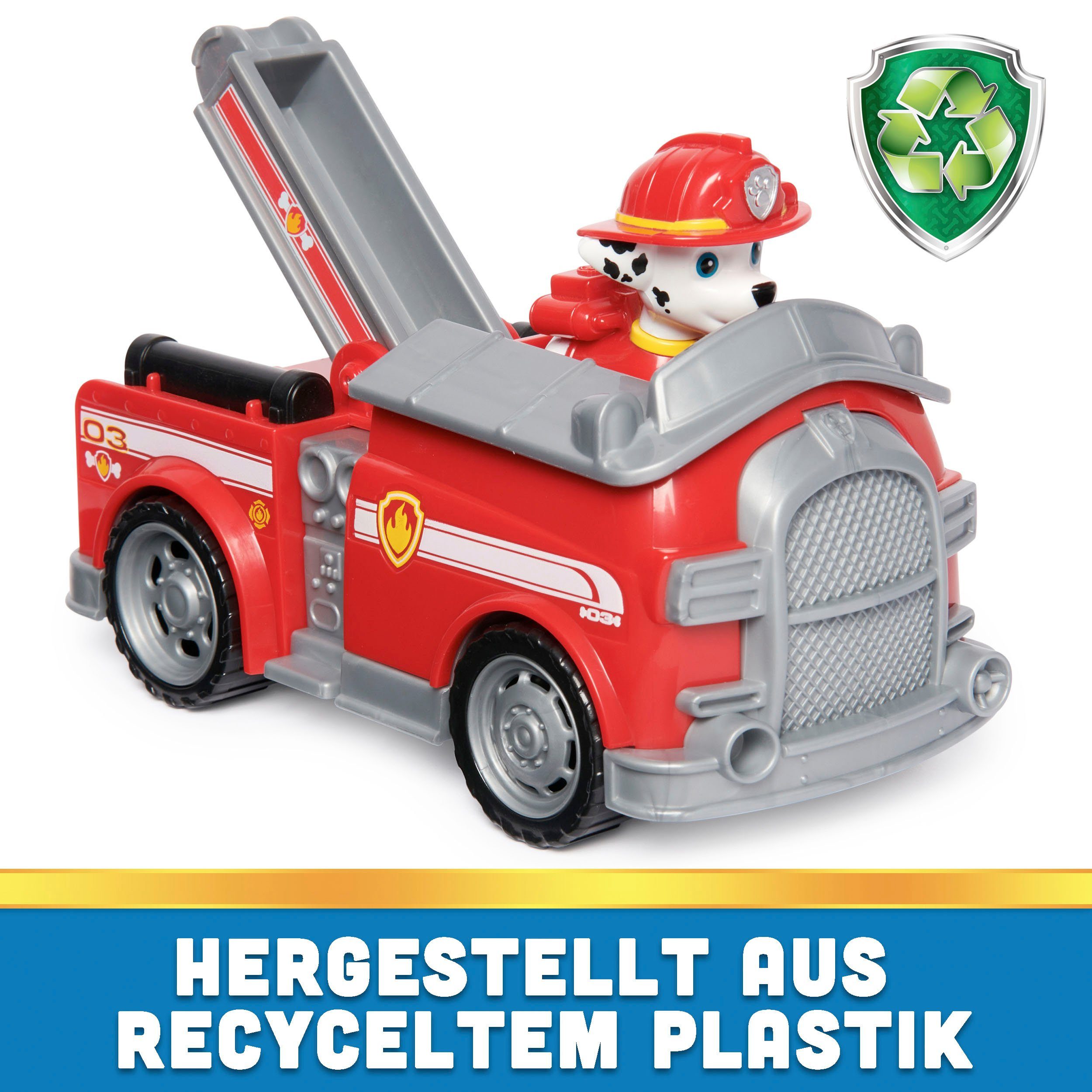 Spin Master Speelgoedauto Paw Patrol - Sust. Basic Vehicle Marshall